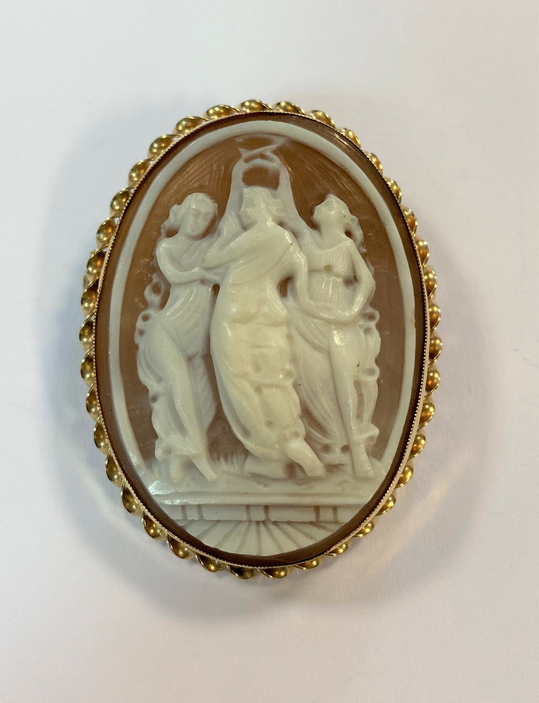 Three Graces, Cameo Brooch Wallpaper, 1840x2390 HD Phone