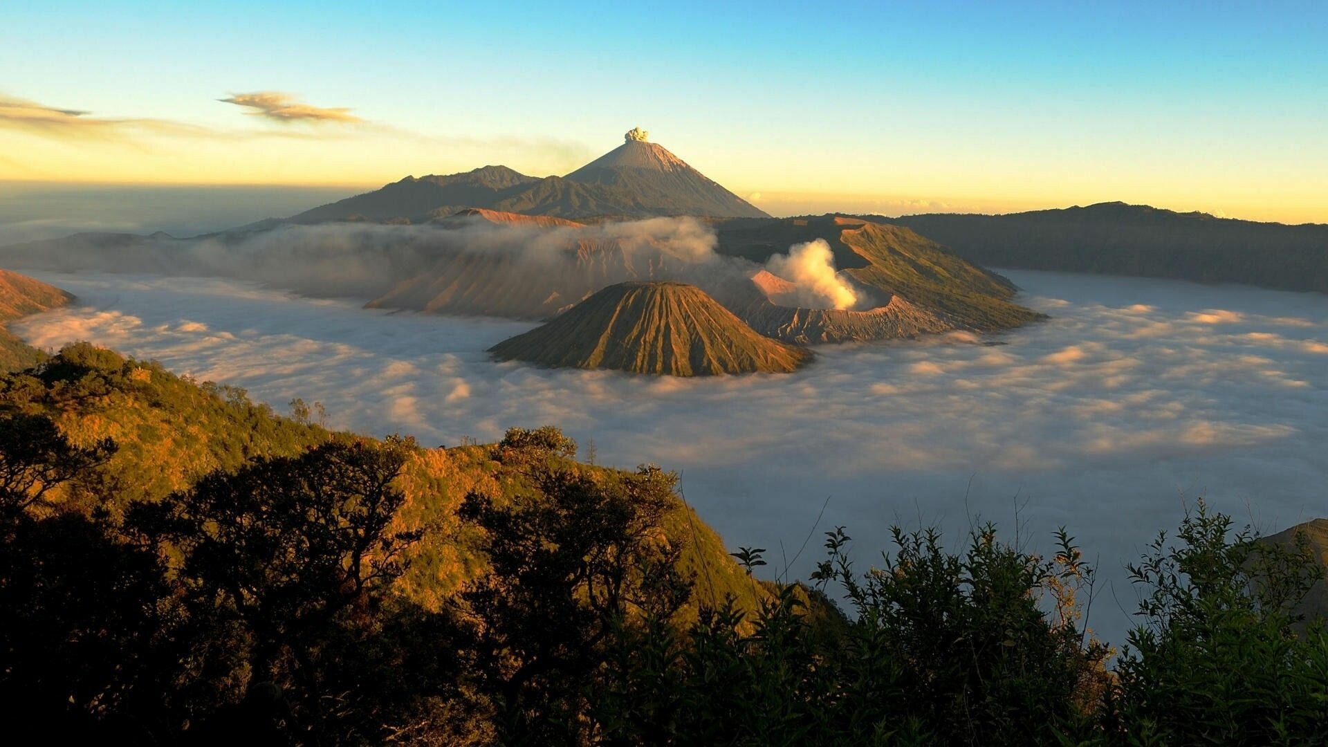 Mount Bromo, Travels, Indonesia Wallpapers, HD, 1920x1080 Full HD Desktop