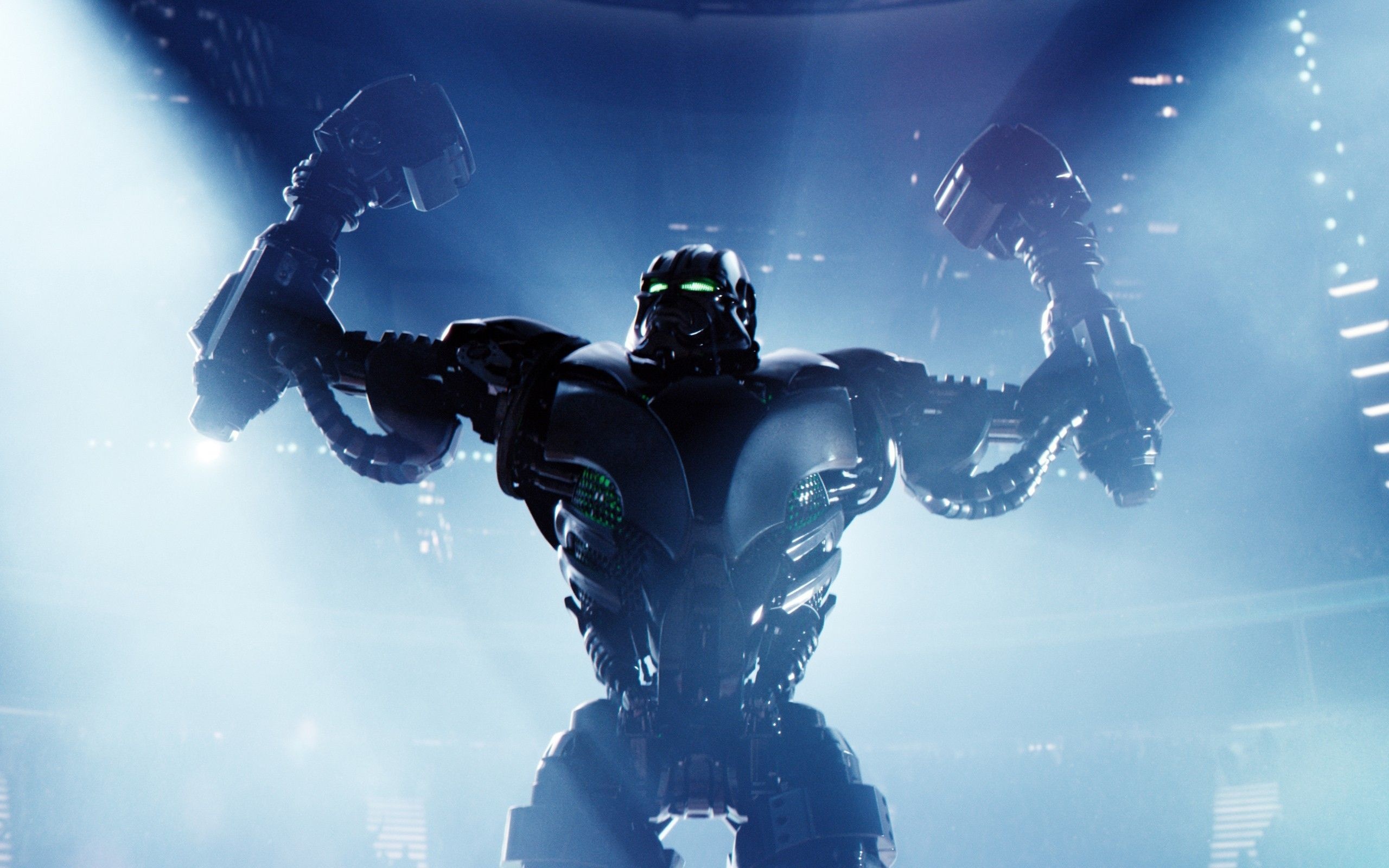 Robots, Real Steel wallpaper, Futuristic technology, Steel combatants, 2560x1600 HD Desktop