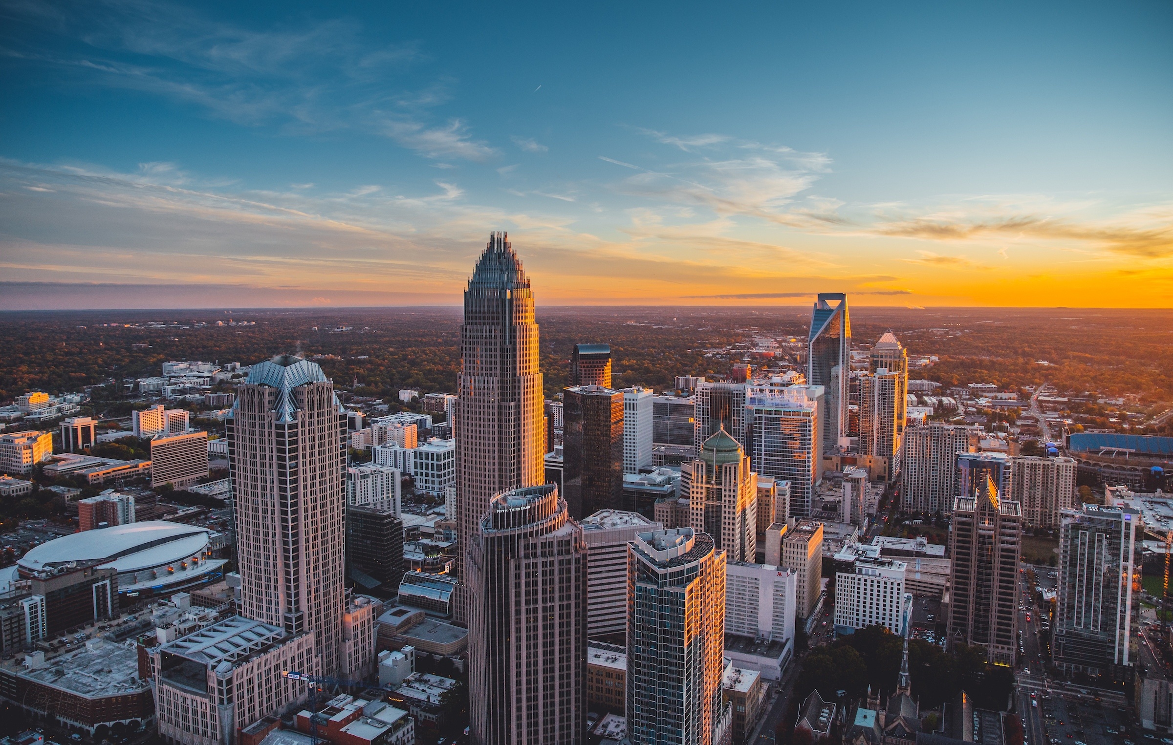 Charlotte Skyline, Travels, Regional visitors authority, CRVA, 2400x1530 HD Desktop