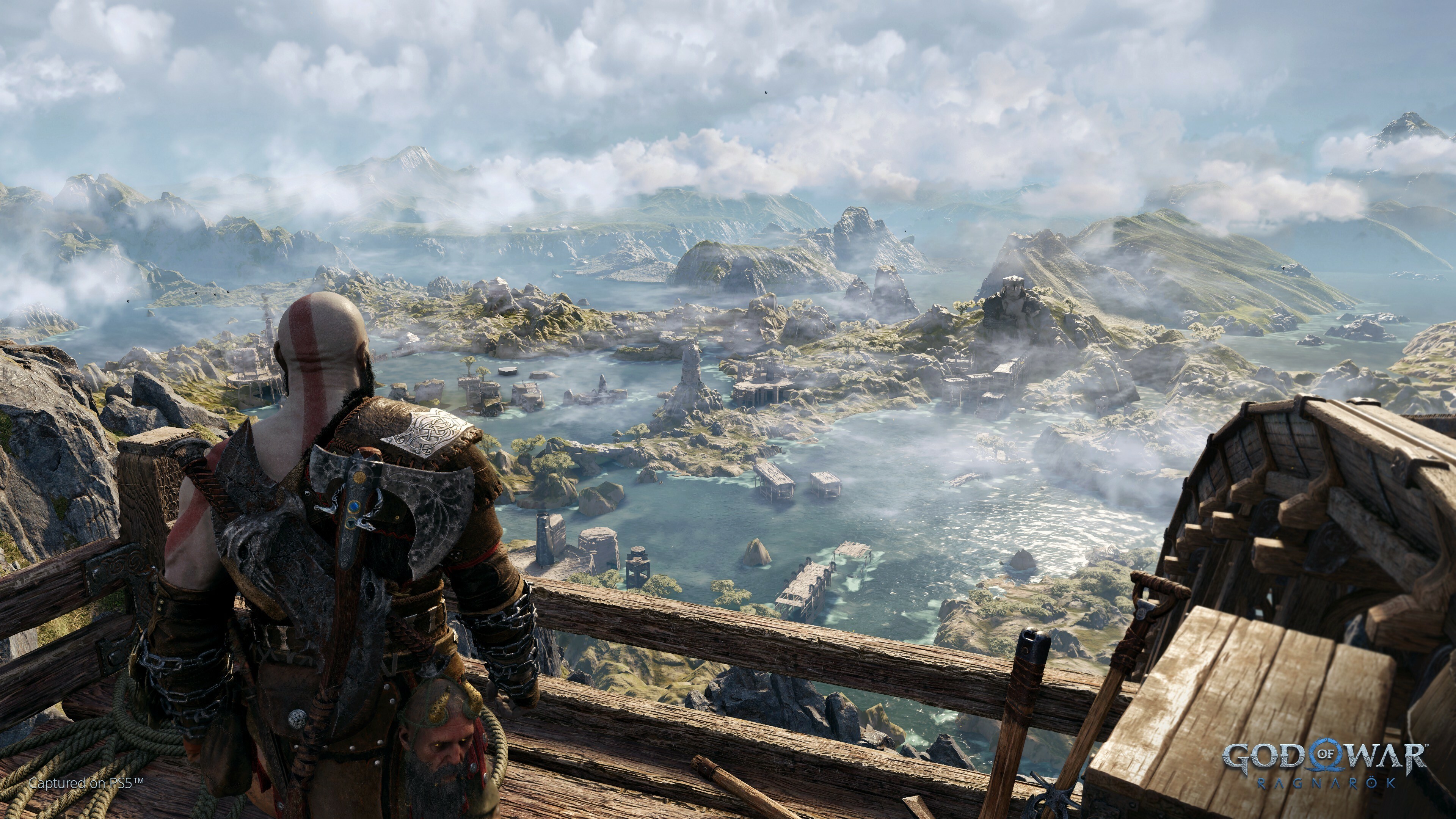 God of War: Ragnarok, PS5 version, Gaming experience, PlayStation Store, 3840x2160 4K Desktop