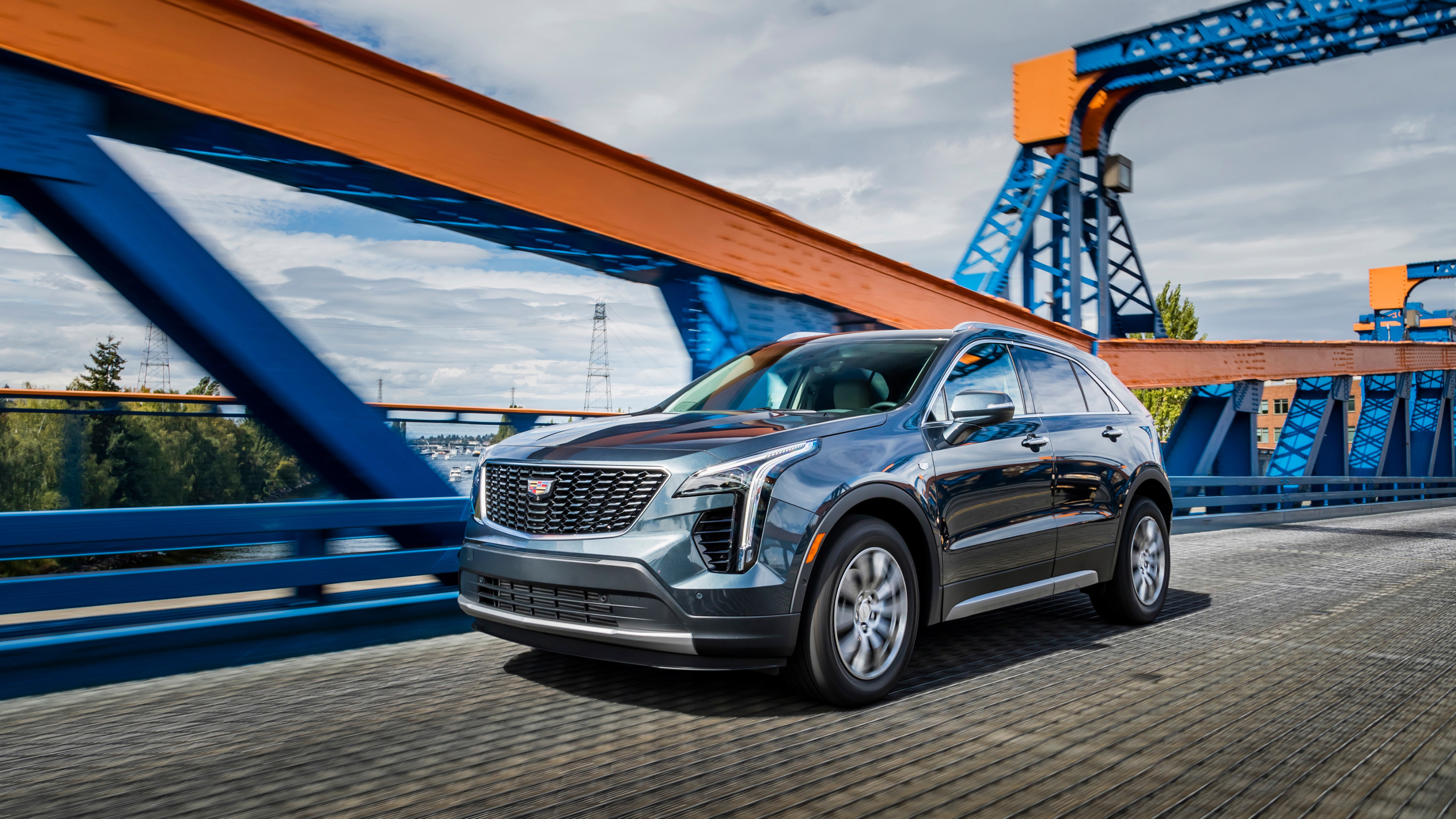 Cadillac XT4, Luxury cars, Sleek design, Premium features, 3840x2160 4K Desktop