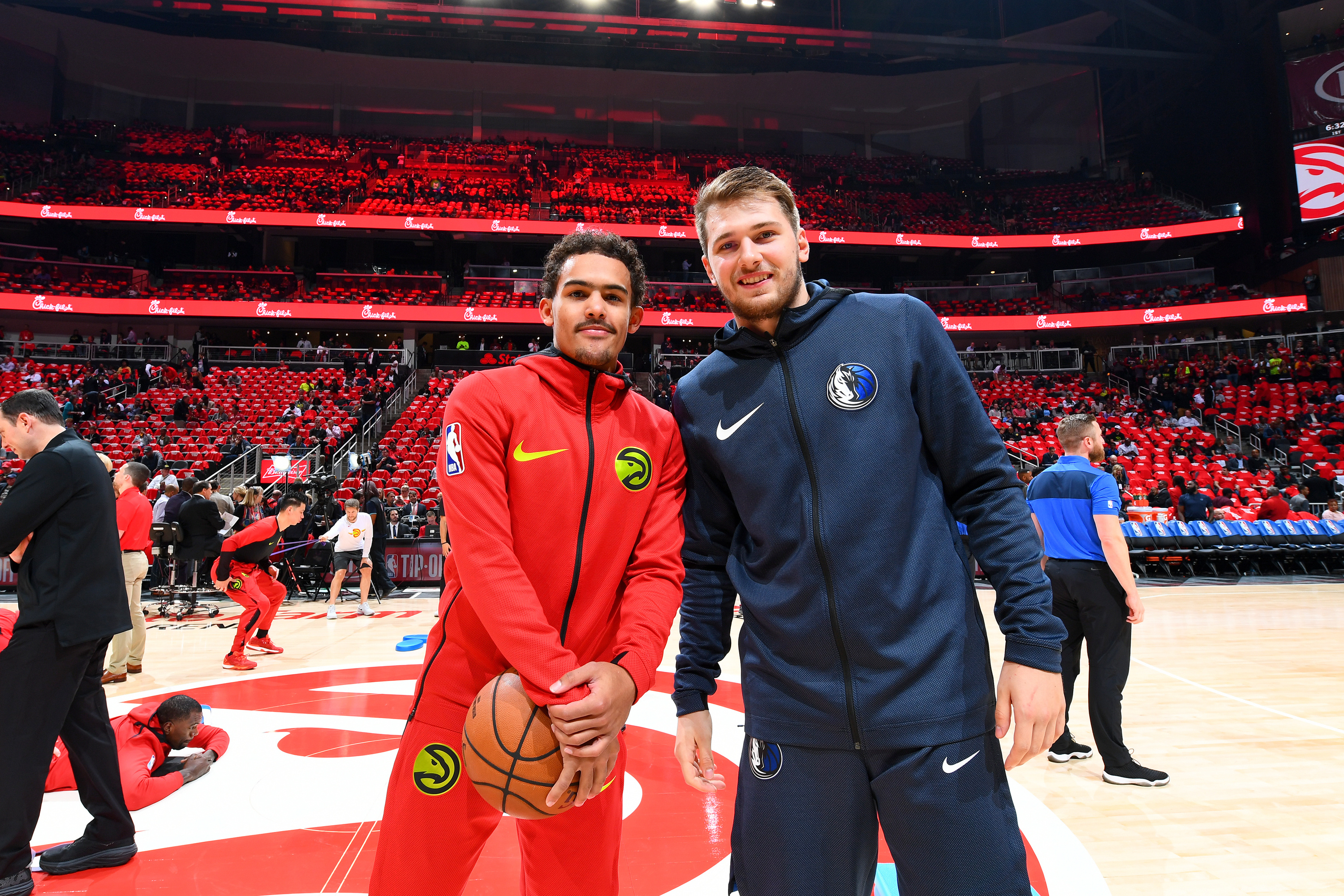 Luka Doncic, Trae Young Wallpaper, 3000x2000 HD Desktop