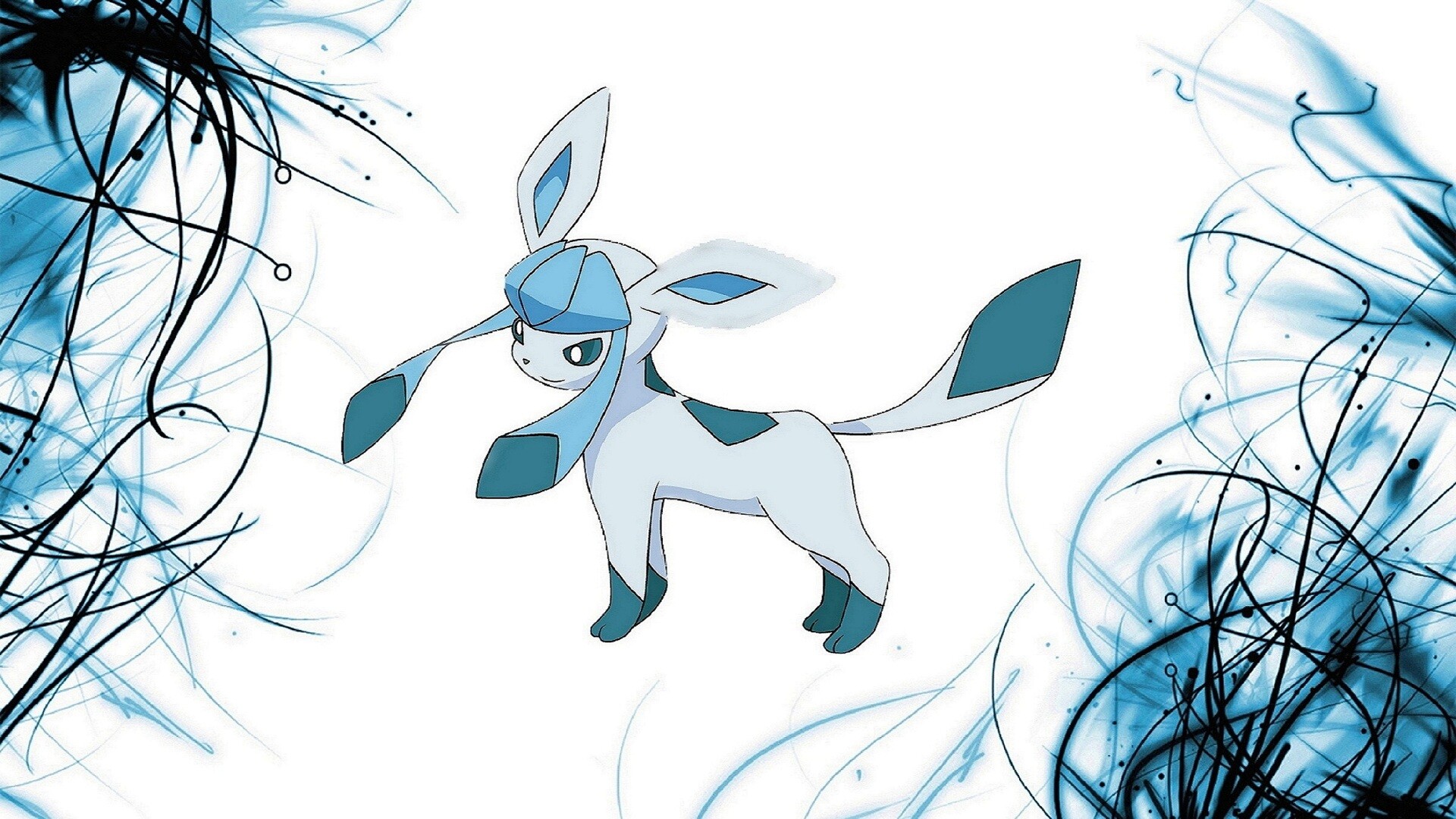 Glaceon, Unique artwork, Stunning wallpapers, Pokmon beauty, 1920x1080 Full HD Desktop