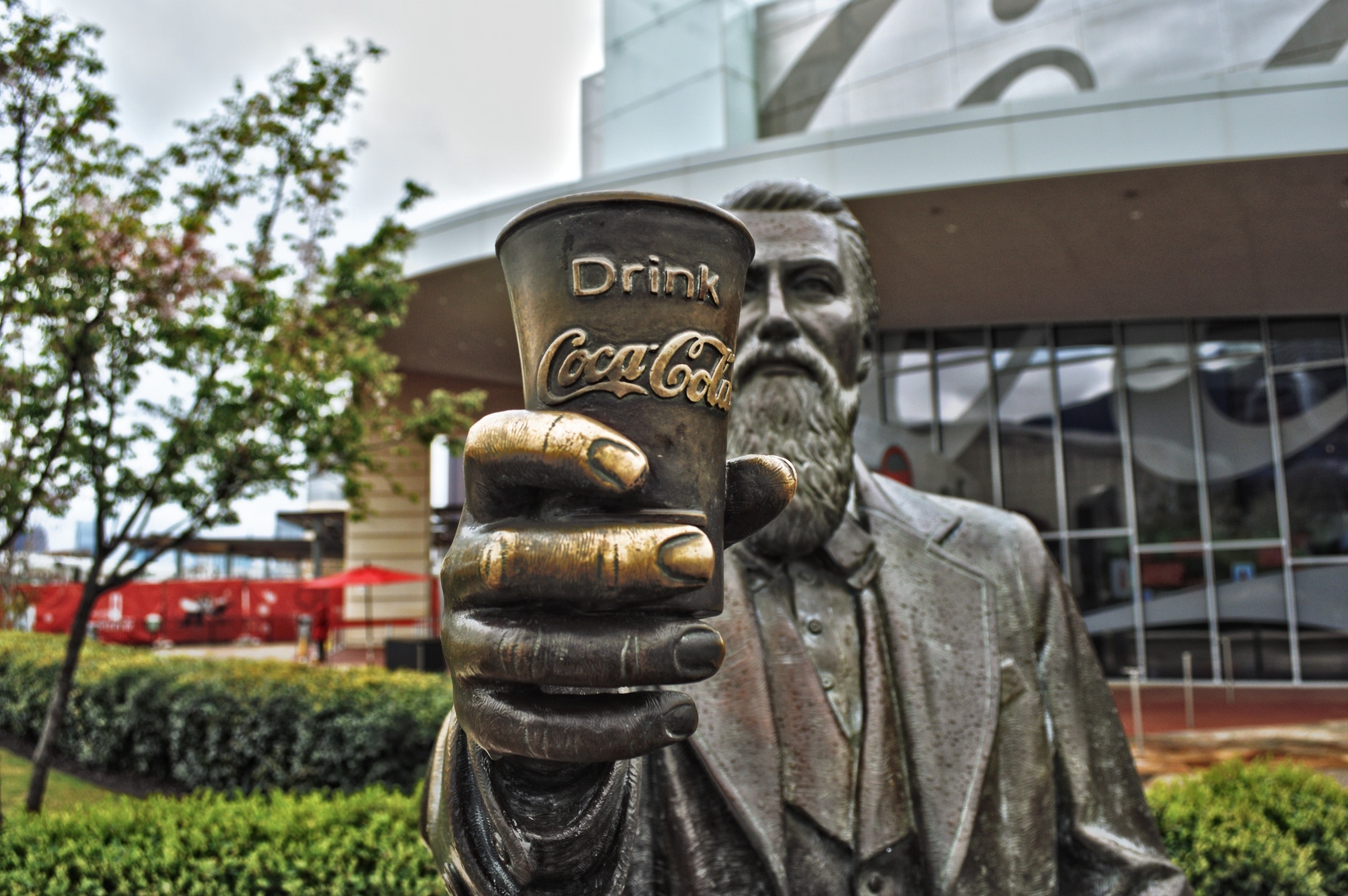 World of Coca-Cola, Atlanta, Travels, Statue, 2470x1640 HD Desktop