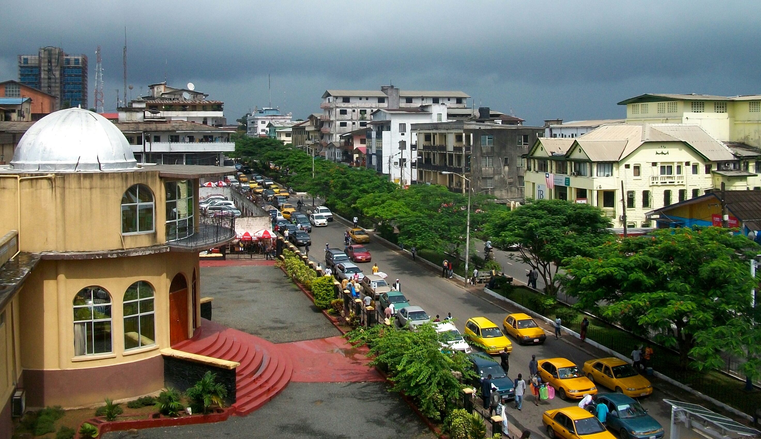 Monrovia, Liberia, Fiber deployment, Air France, 2950x1700 HD Desktop