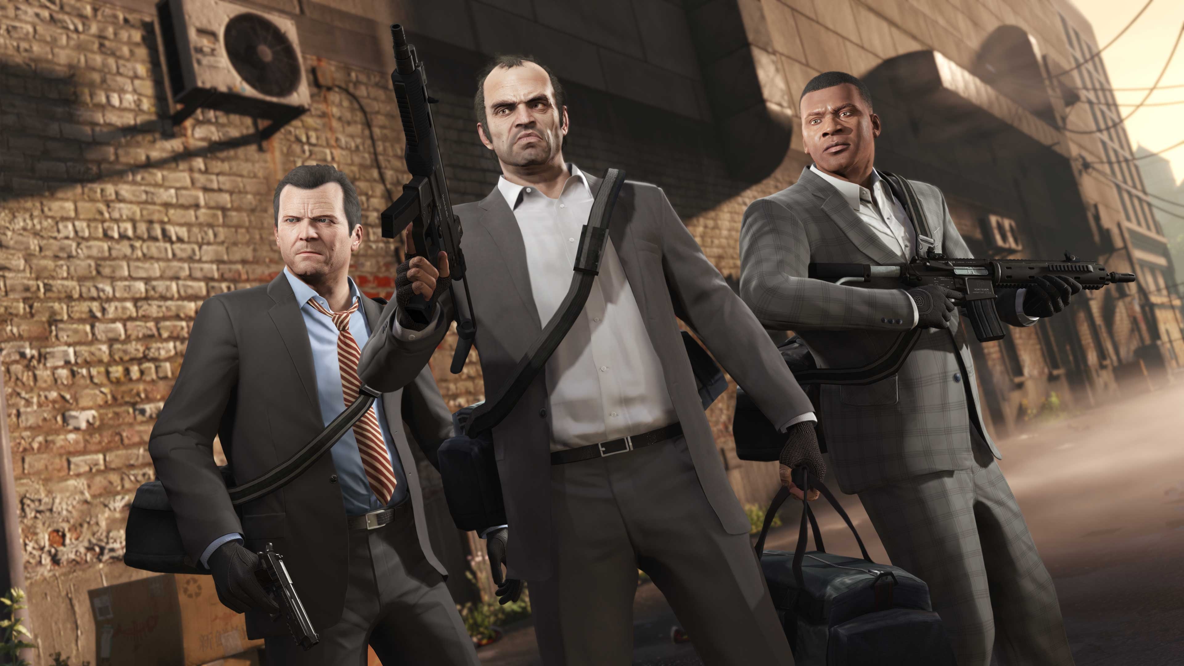 GTA V, Next-gen release, PlayStation 5, Xbox series XS, 3840x2160 4K Desktop