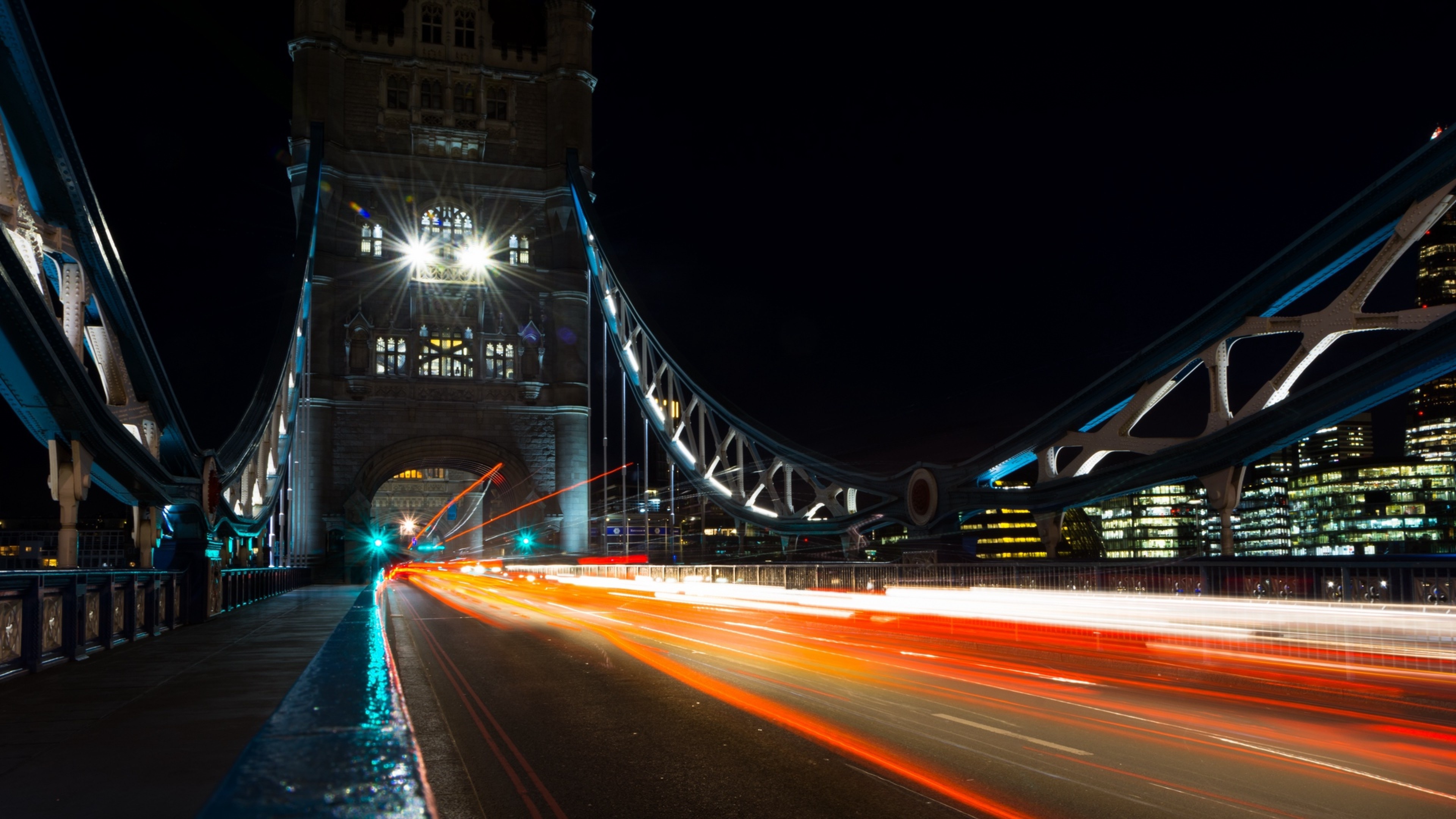 London city lights, HD wallpaper, 3840x2160 4K Desktop