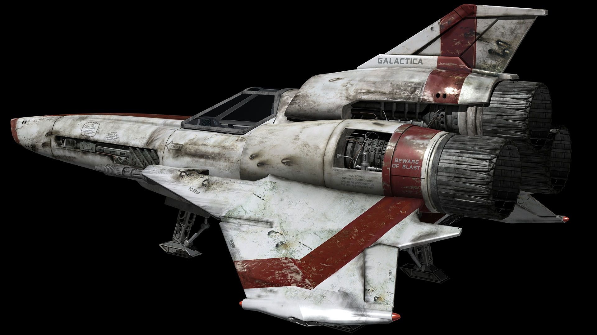 Battlestar Galactica, 2003 series, Spaceship model, Sci-fi, 1920x1080 Full HD Desktop