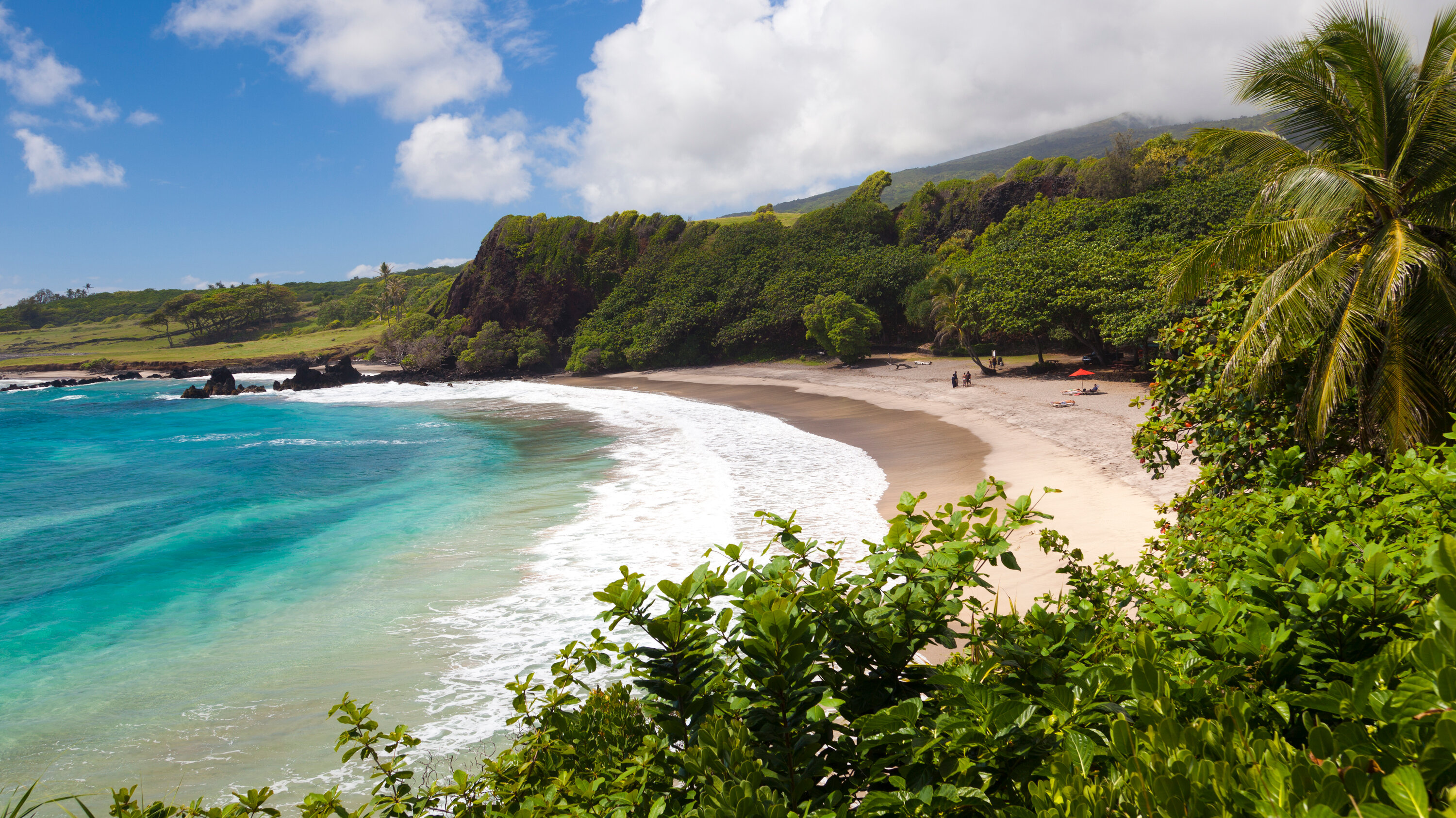 Hamoa, Hawaiian Beaches Wallpaper, 3000x1690 HD Desktop