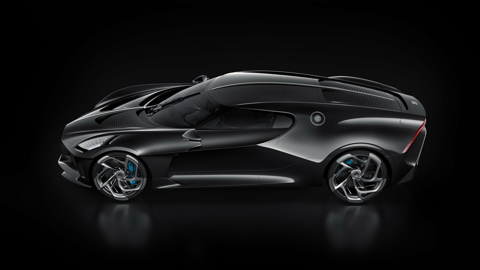 Geneva Motor Show, Bugatti La Voiture Noire Wallpaper, 1920x1080 Full HD Desktop