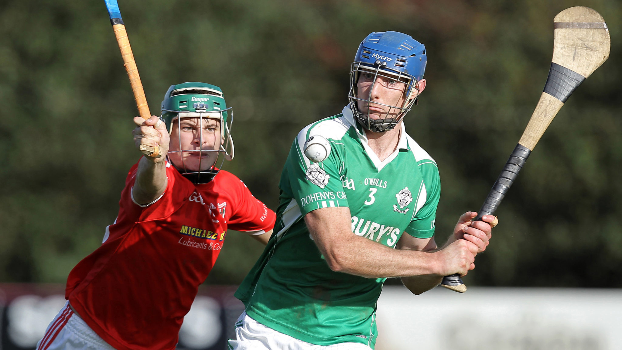 Brian O'Donovan vs Tadhg O'Leary, Hurling Wallpaper, 2050x1160 HD Desktop