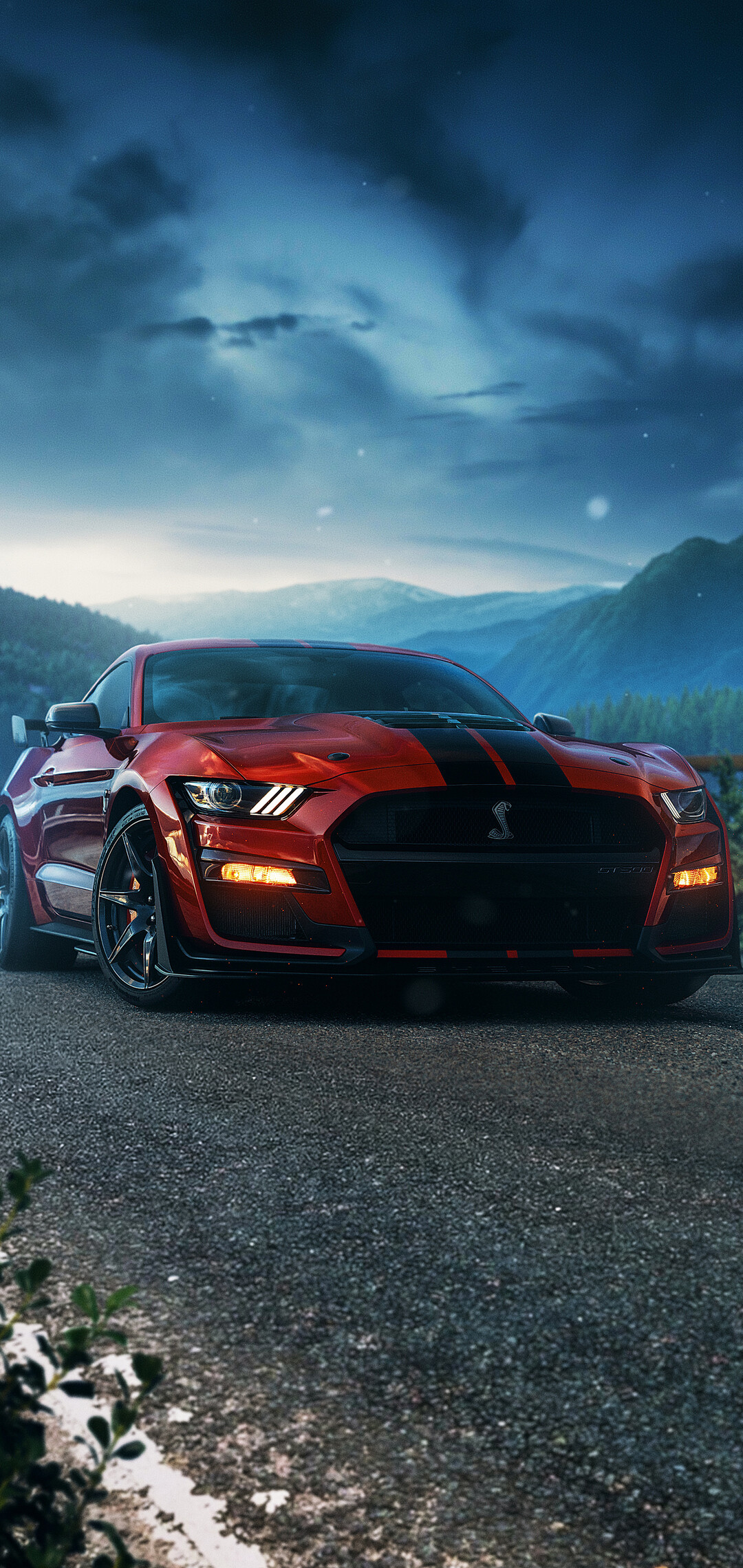 Ford Mustang GT 4K, 2020 edition, Cutting-edge technology, Unleash the power, 1080x2280 HD Phone