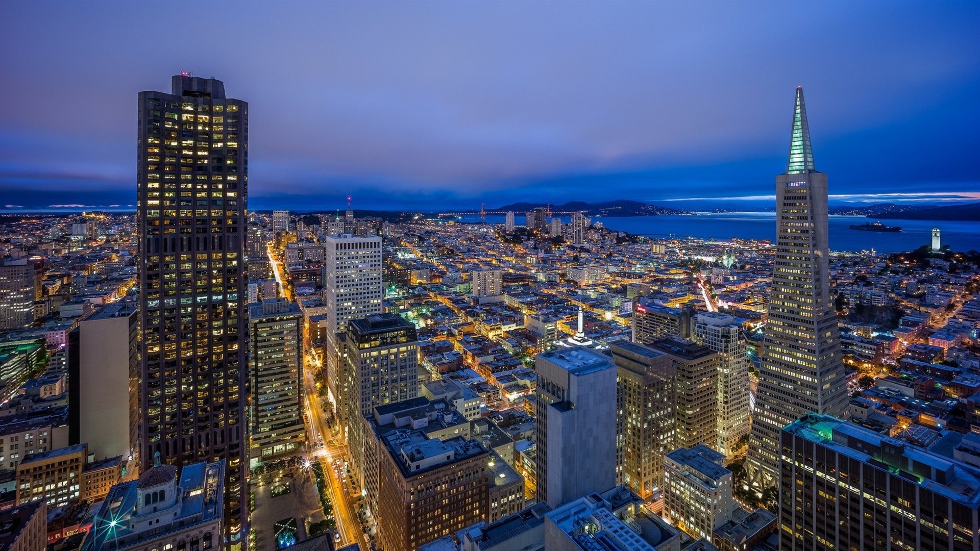 San Francisco Skyline, Cityscapes, Urban landscape, Cosmopolitan vibes, 1920x1080 Full HD Desktop