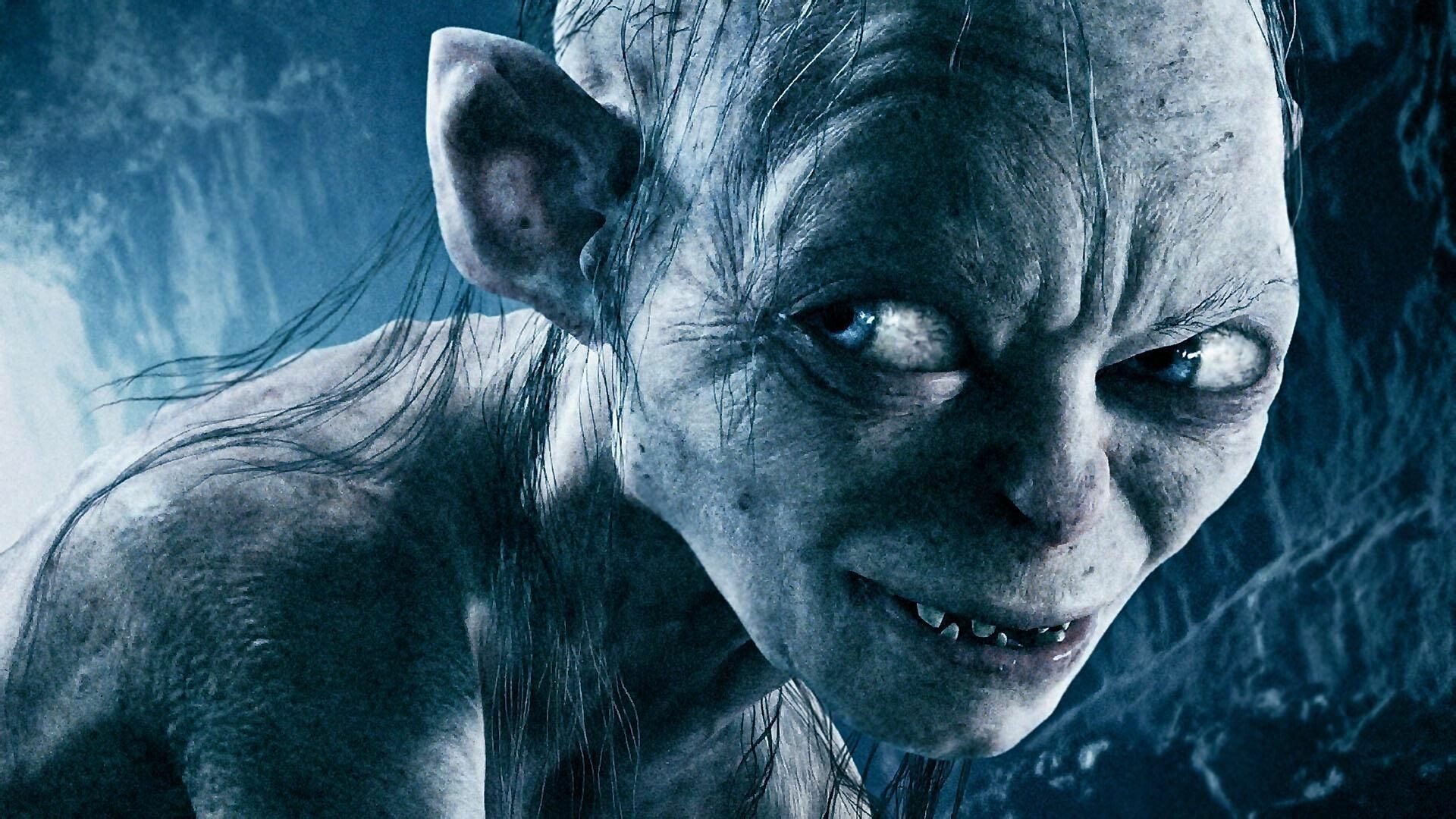 Lord of the Rings: Gollum, Desktop wallpaper, Middle-earth fantasy art, 1920x1080 Full HD Desktop