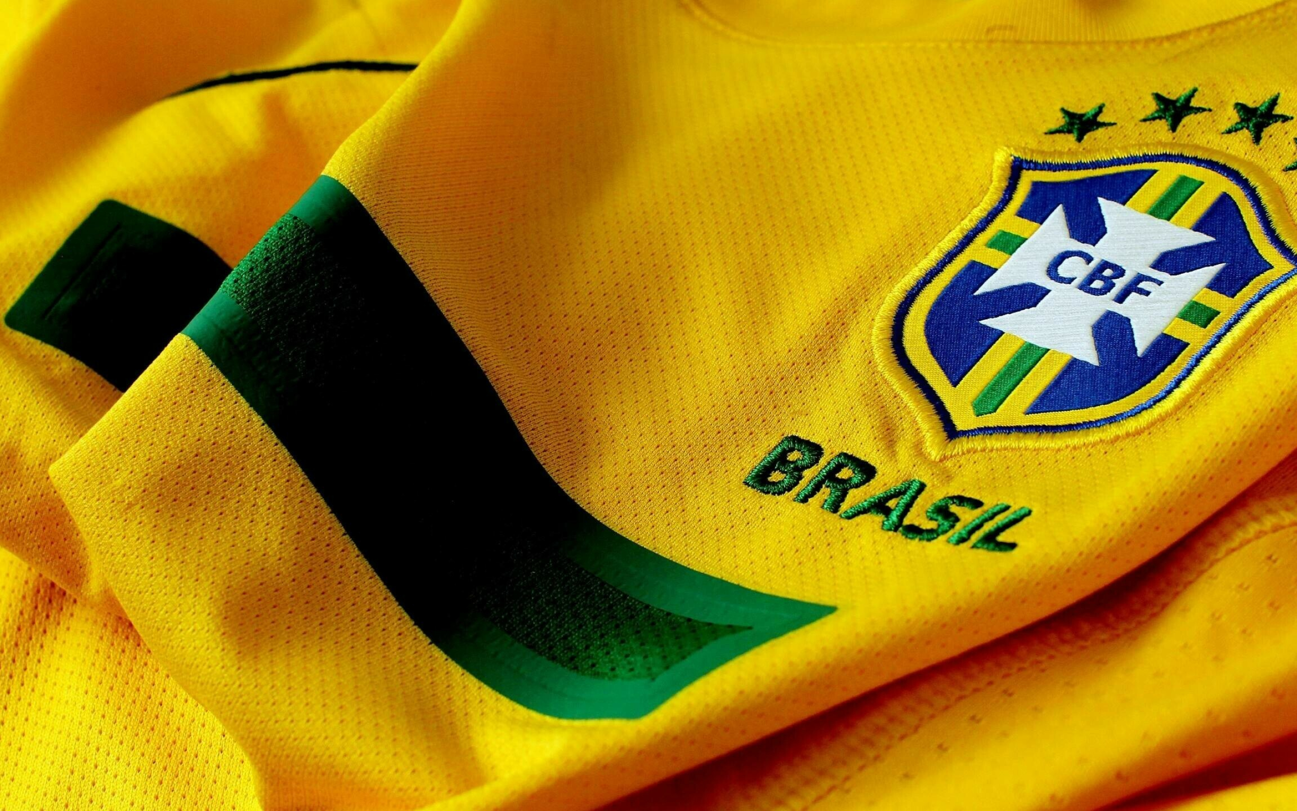 Brazil home shirt, Soccer Wallpaper, 2560x1600 HD Desktop