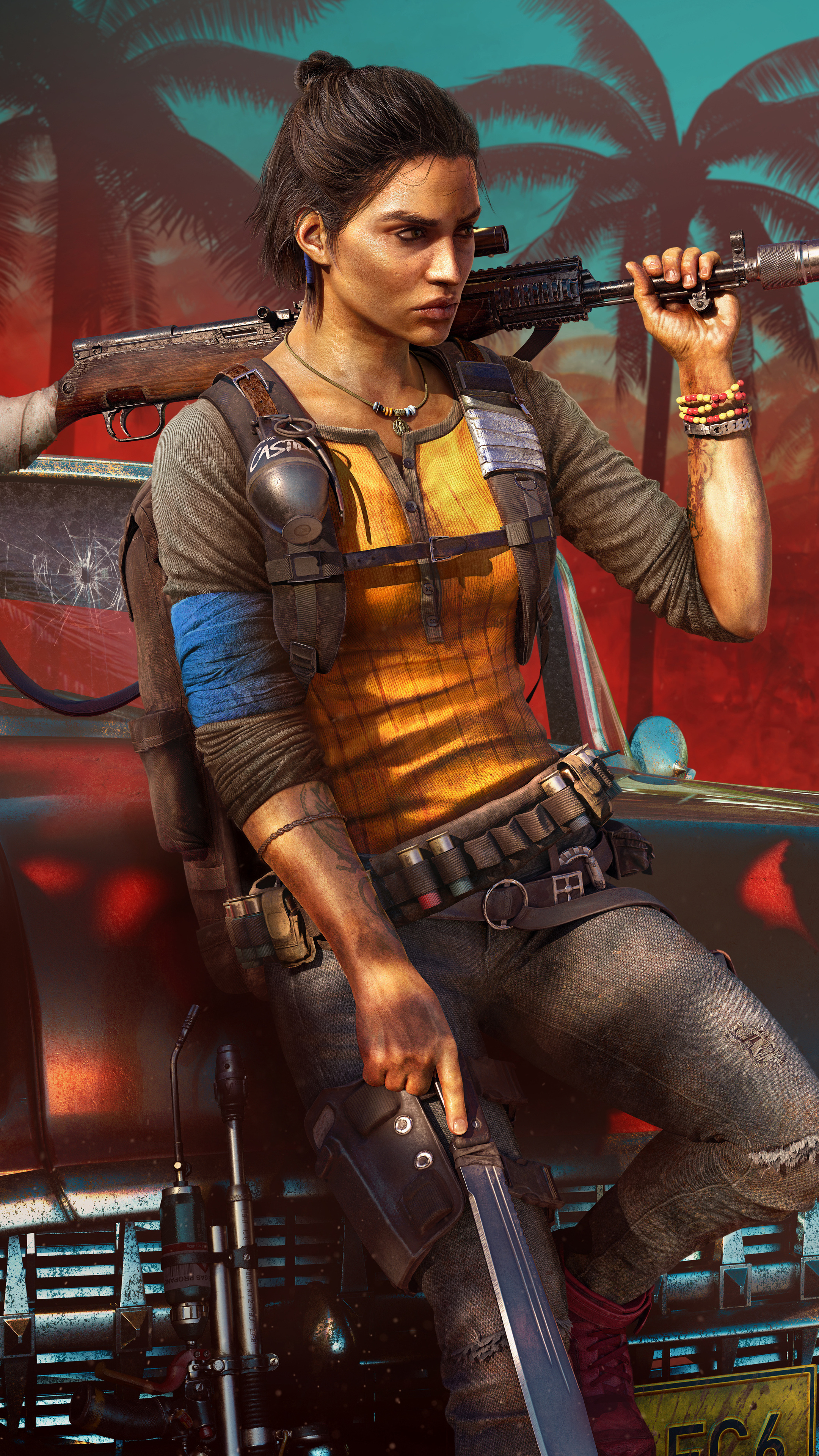 Dani female protagonist, Far Cry 6 Wallpaper, 2160x3840 4K Phone