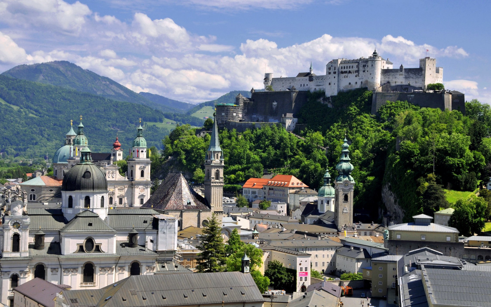 Hohensalzburg Fortress, High definition wallpaper, 93116 Baltana, 1930x1200 HD Desktop