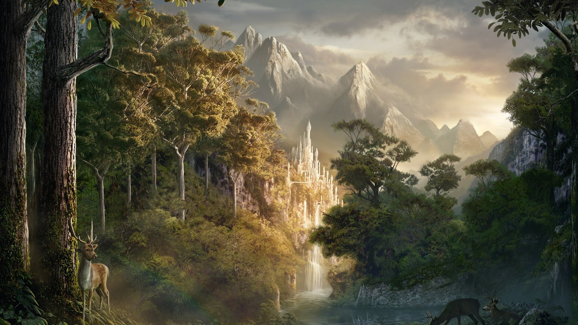 LotR wallpaper, Middle-earth charm, Wide-screen beauty, The One Ring, 1920x1080 Full HD Desktop