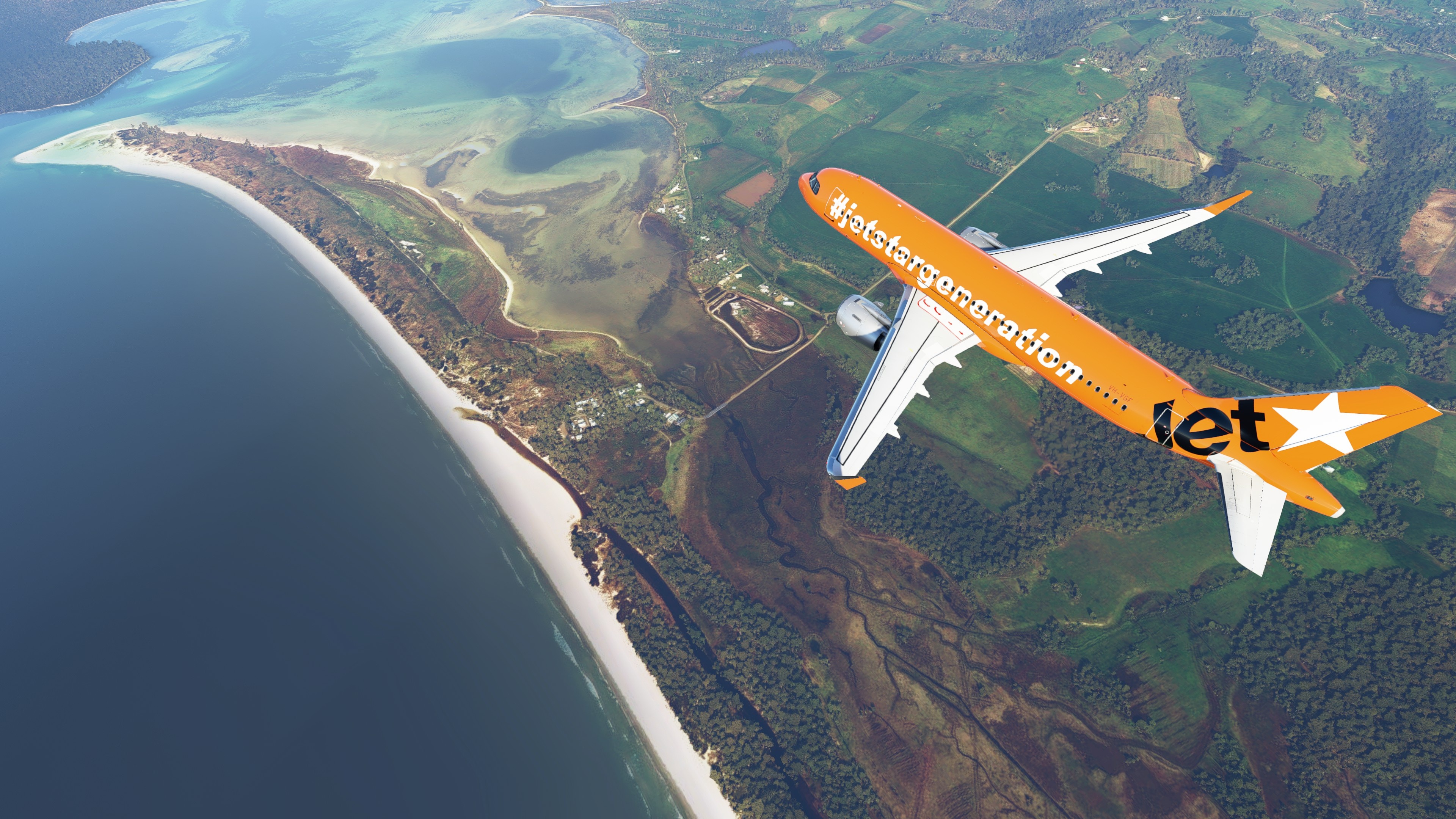 Jetstar, Generation YSSYYMHB, Avsim screenshots, Aviation enthusiasts, 3840x2160 4K Desktop