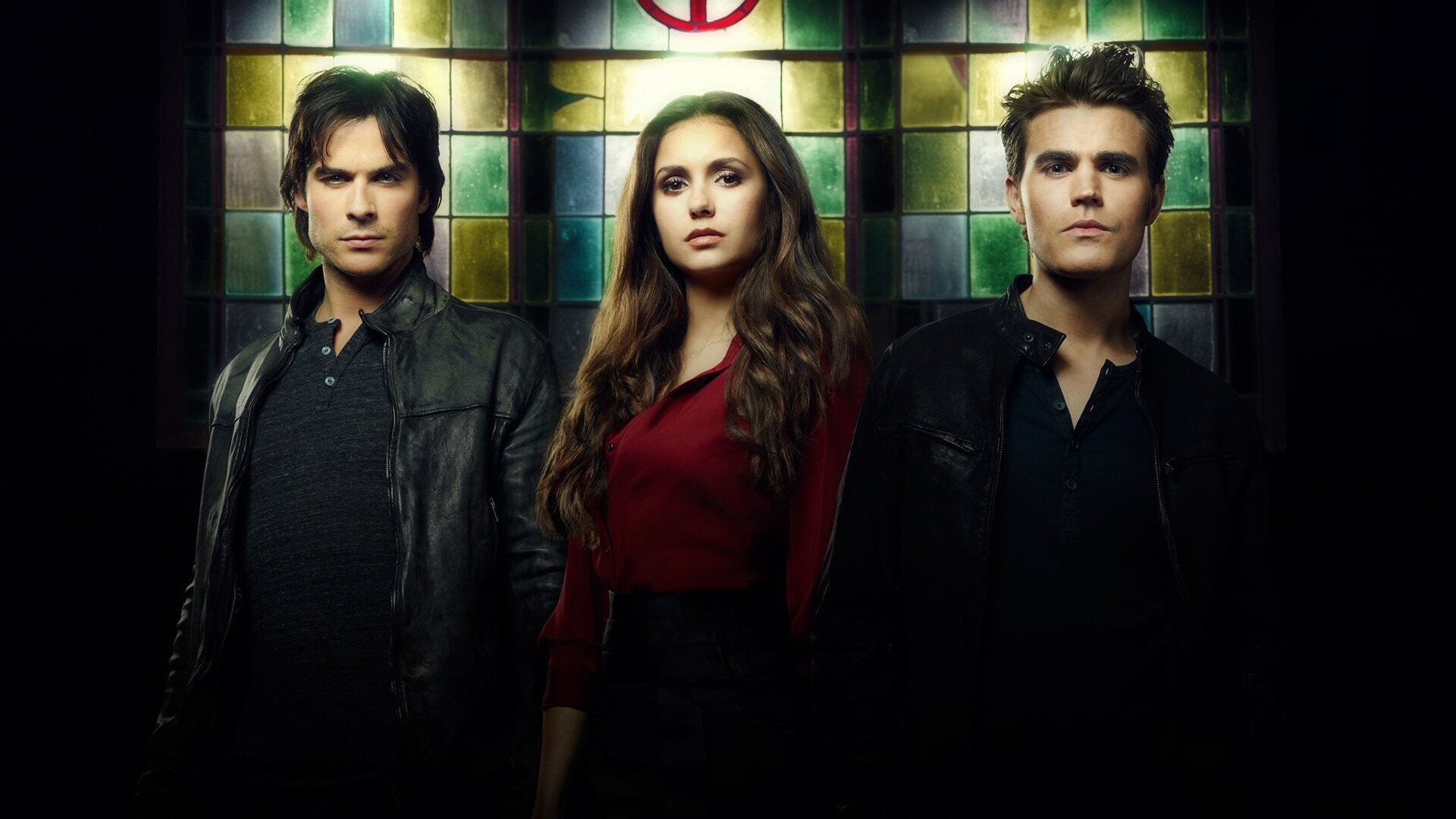 Vampire Diaries series, TV show, Dramatic fantasy, Mystic Falls, 1920x1080 Full HD Desktop