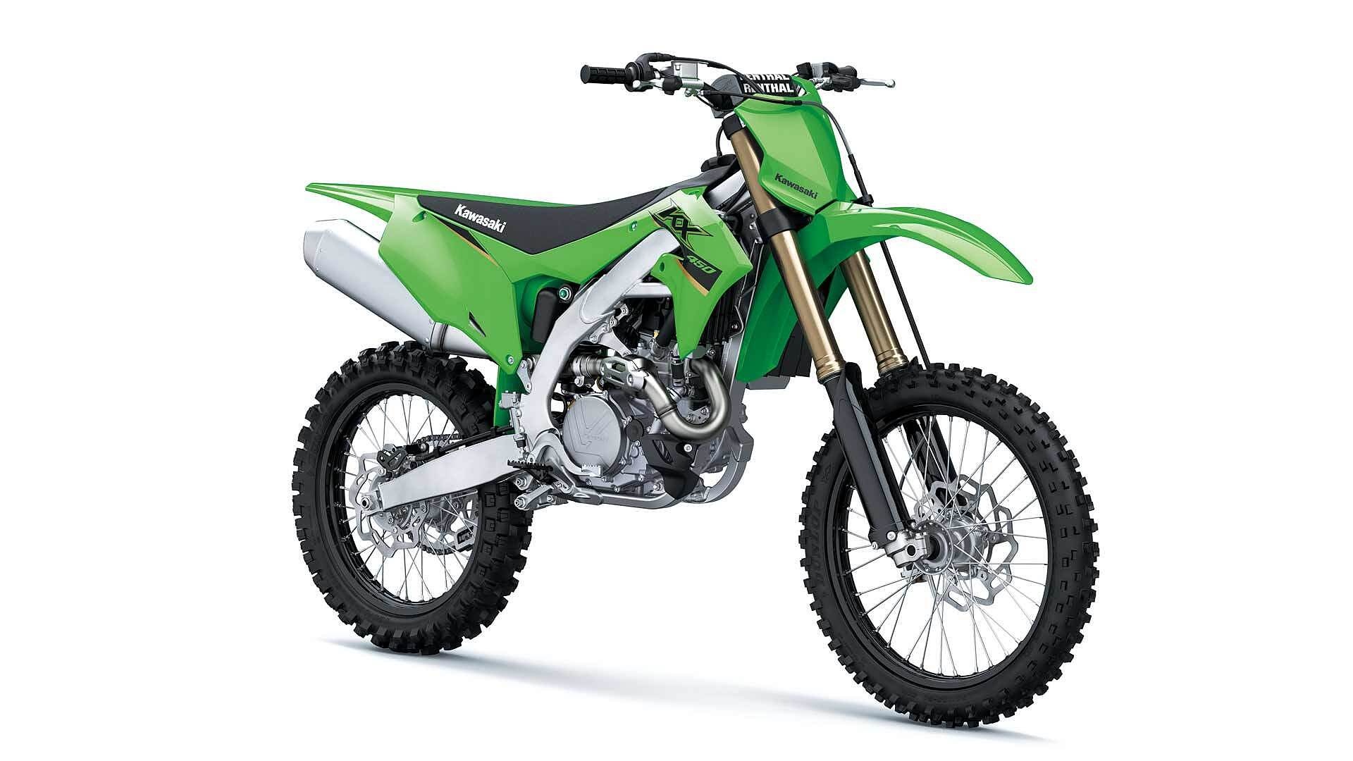 Kawasaki KX450, Right front three, Image bikewale, 1920x1080 Full HD Desktop