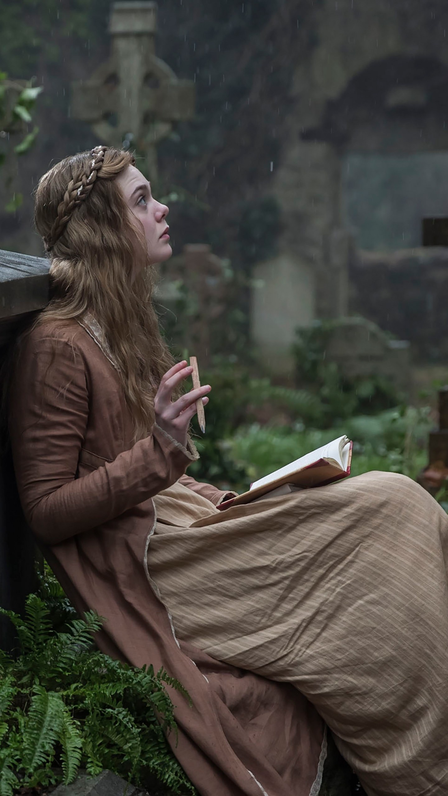 Elle Fanning, Mary Shelley, 4k movies, 18347, 1440x2560 HD Phone