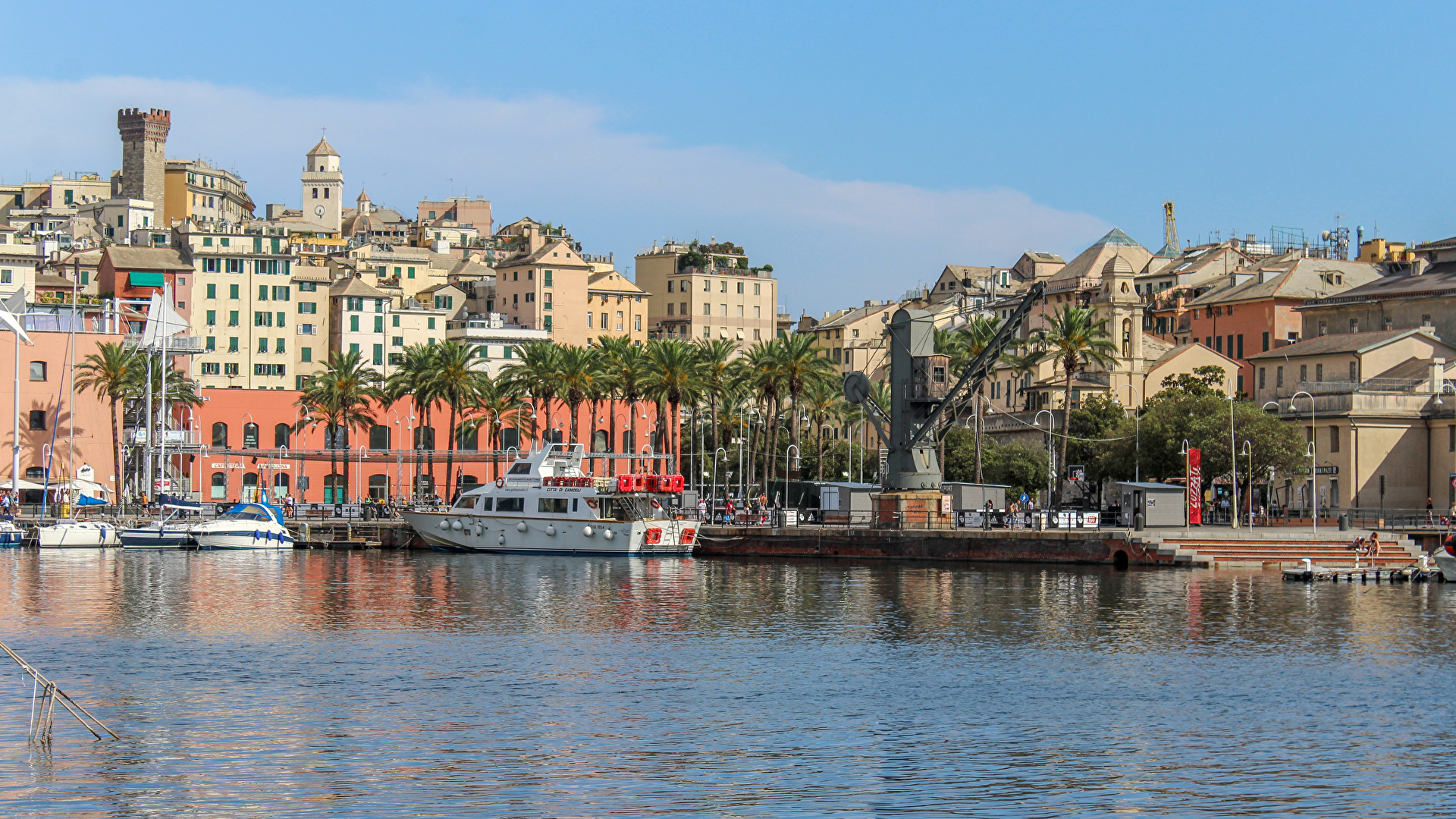 Genova Italy, Top free backgrounds, Wallpapers, 1920x1080 Full HD Desktop