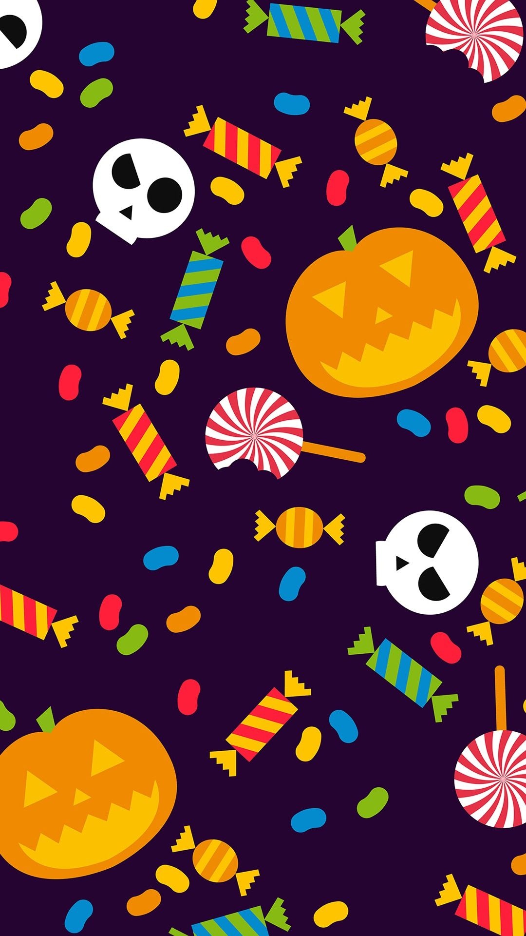 Halloween Candy, Cute Halloween Candy, 1080x1920 Full HD Phone