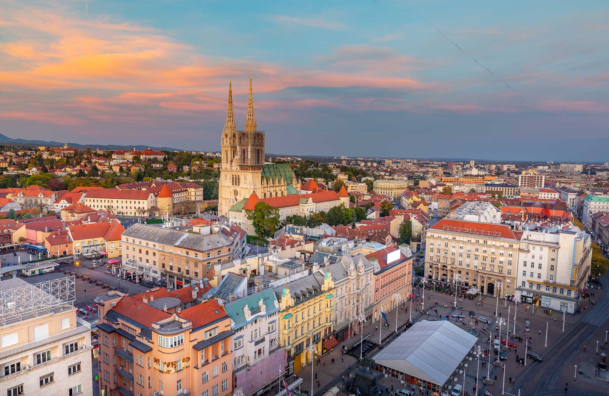 Zagreb, Alternative destinations, Interrail adventure, Kilroy experience, 2000x1300 HD Desktop