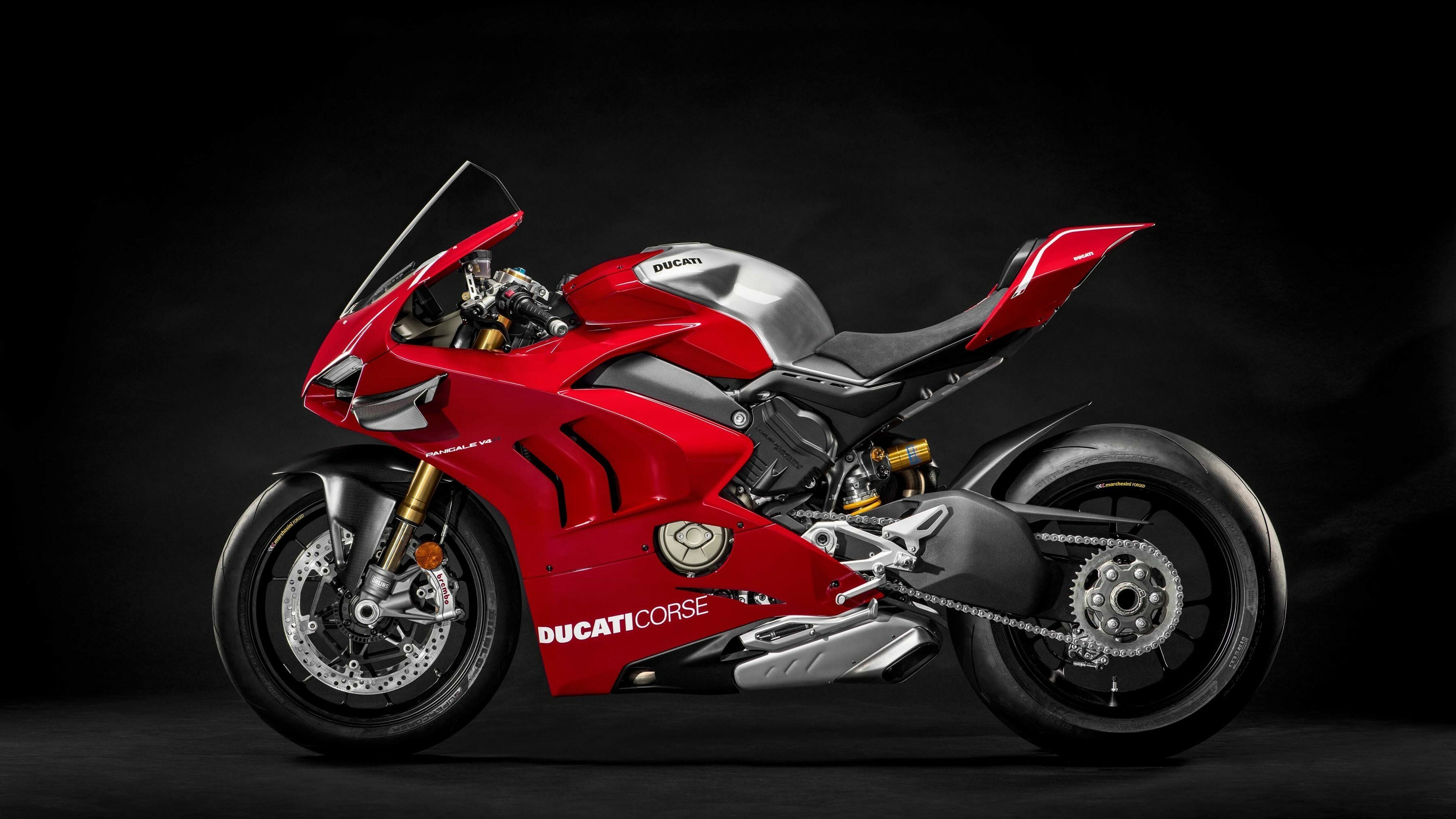 Ducati Panigale, Captivating wallpapers, Exquisite design, Track-inspired beauty, 3840x2160 4K Desktop