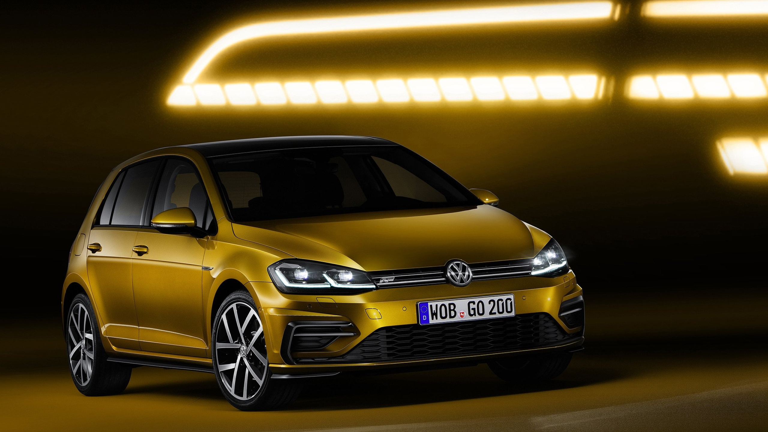 Volkswagen Golf, VW Golf 7, Compact car, Volkswagen, 2560x1440 HD Desktop