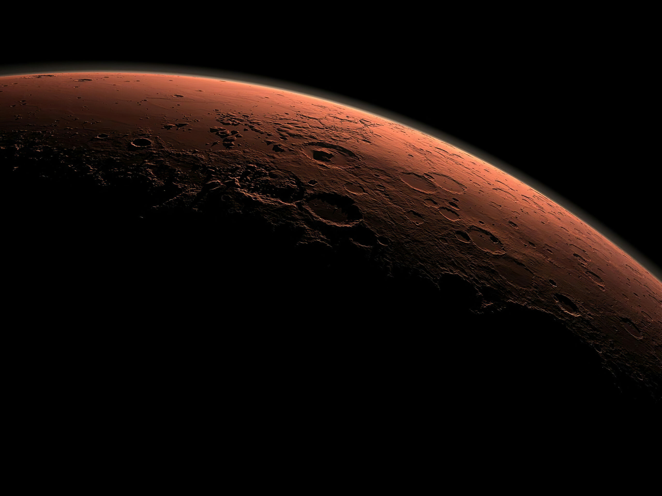 Red horizon, Mars Wallpaper, 2560x1920 HD Desktop