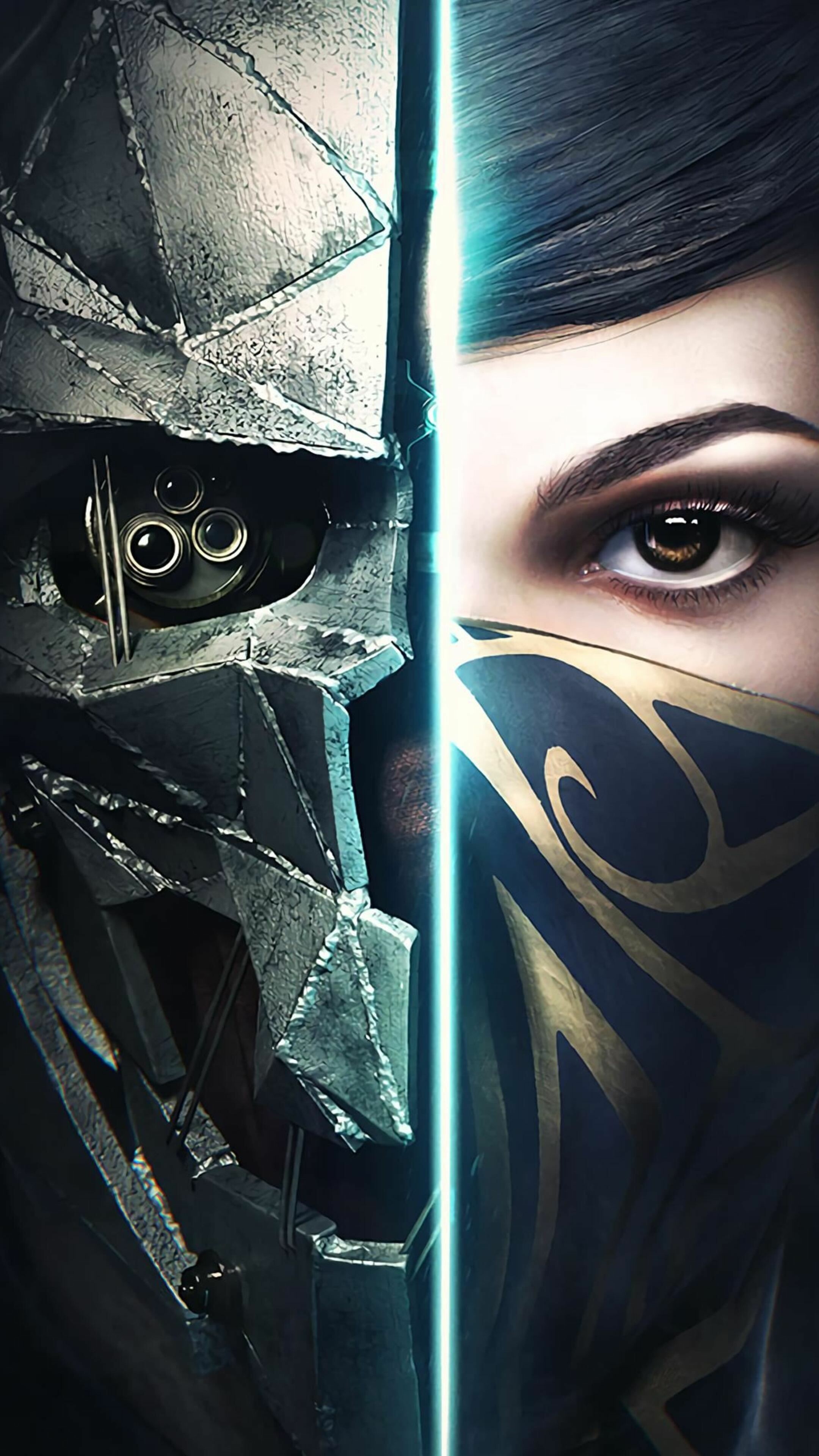 Dishonored 2, Creepy game background, 4k resolution, 2160x3840 4K Phone