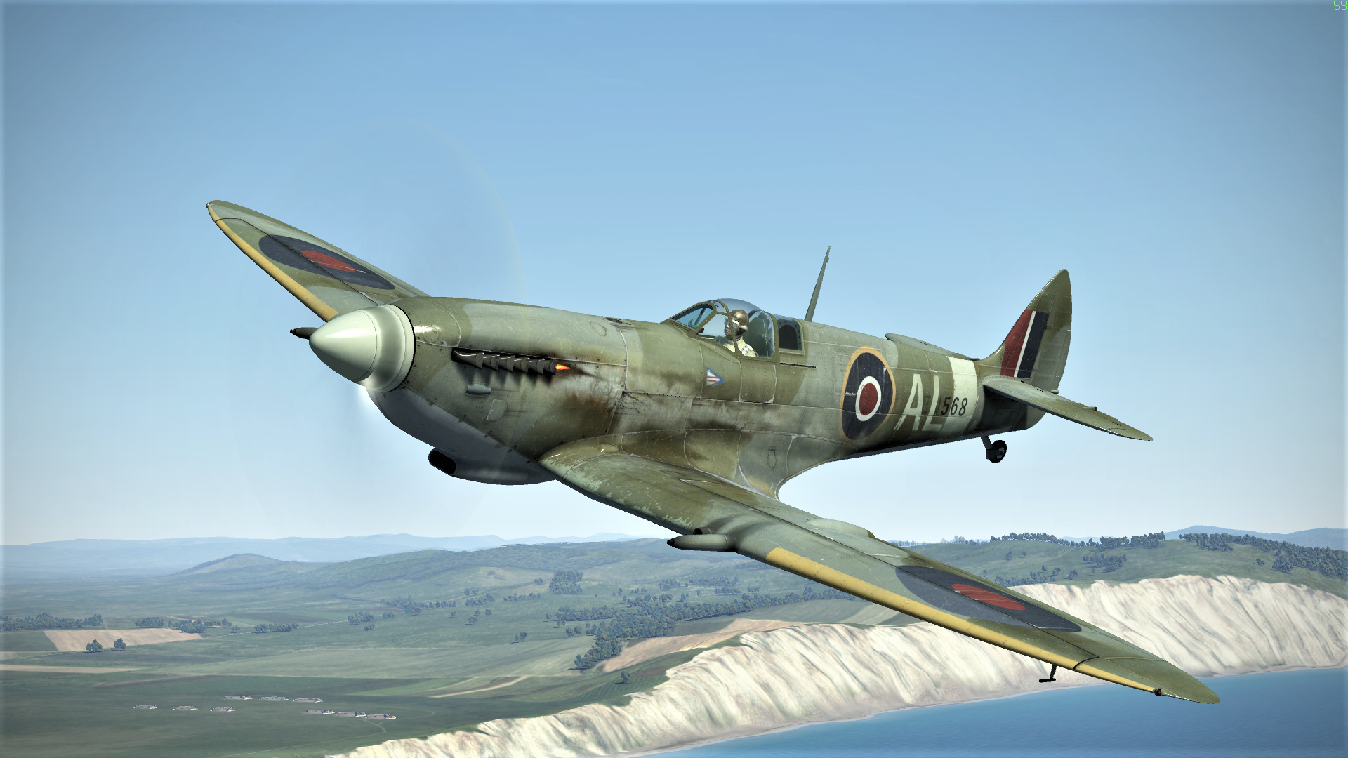 Supermarine Spitfire, 4K skins, IL-2 Sturmovik forum, 1920x1080 Full HD Desktop