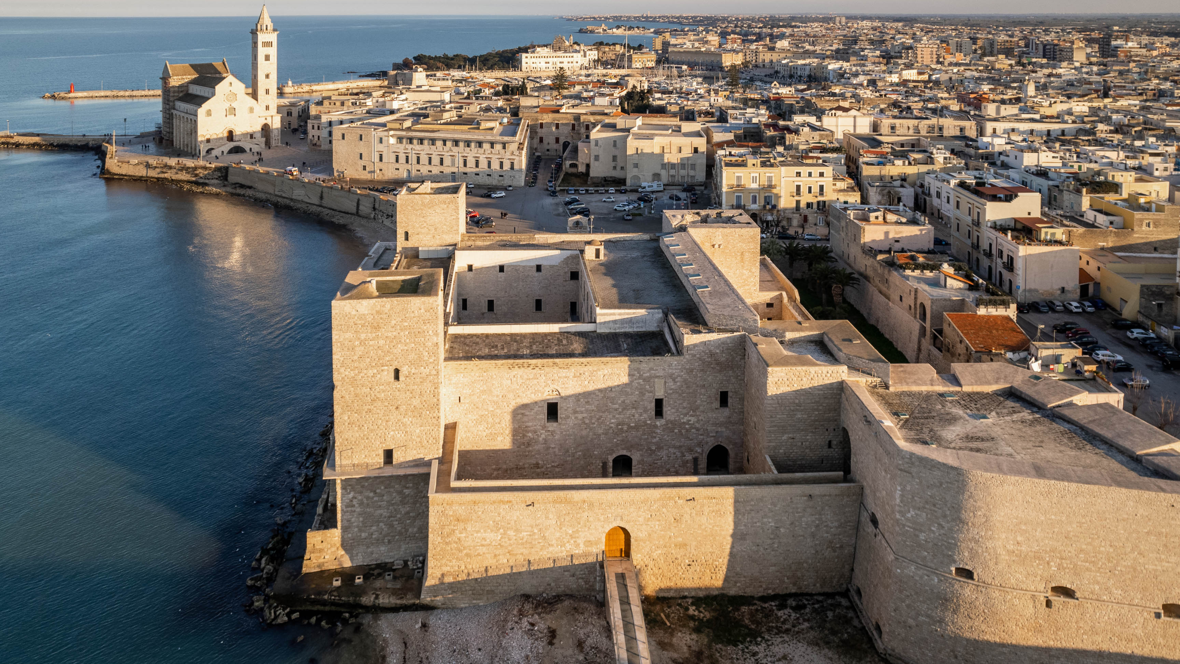 Aerial photos, Trani, Latest gallery, Travels, 3840x2160 4K Desktop