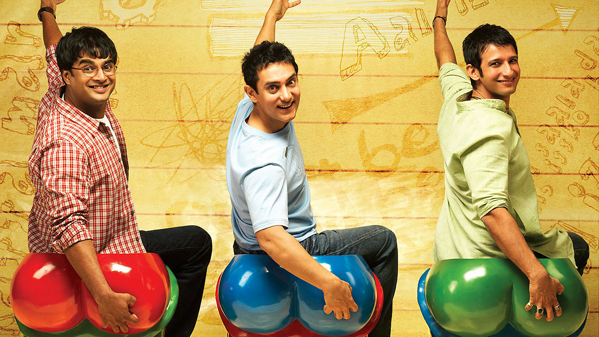 Farhan Qureshi, 3 idiots Wallpaper, 1920x1080 Full HD Desktop