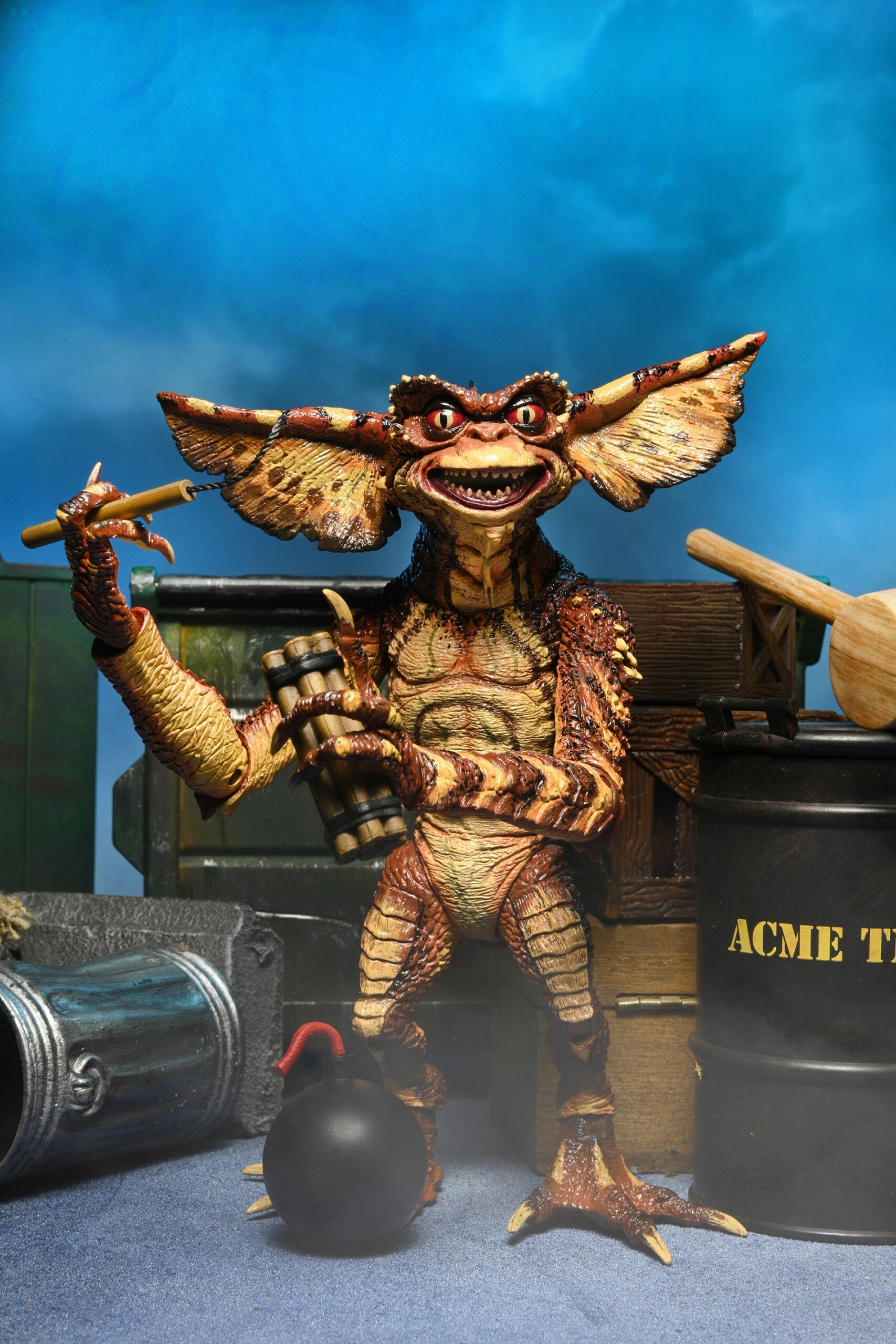 NECA Gremlins 2, Ultimate demolition gremlin, 7 inch action figure, 1710x2560 HD Phone