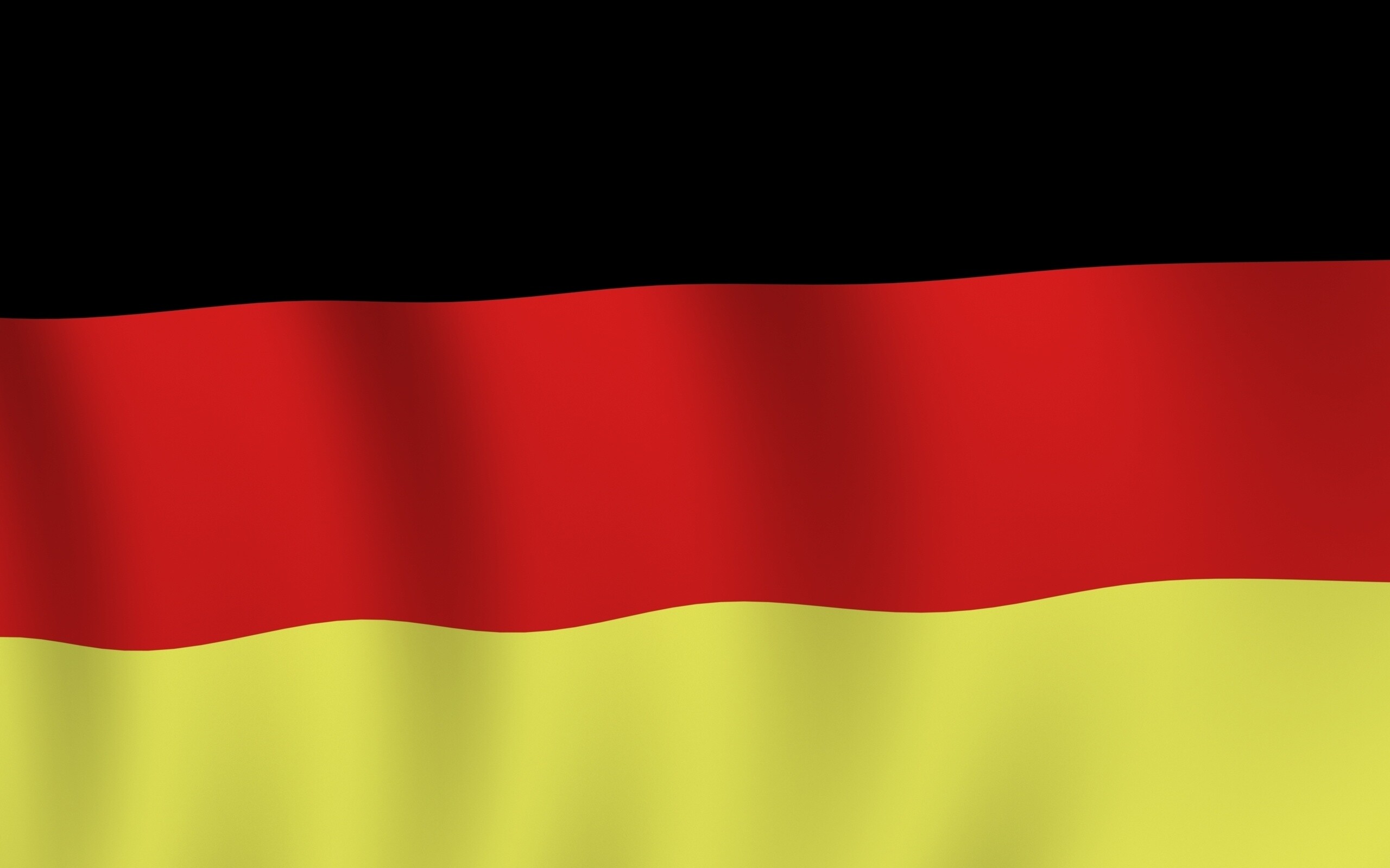 Flag of Germany, High resolution, Patriotic pride, National symbol, 2560x1600 HD Desktop