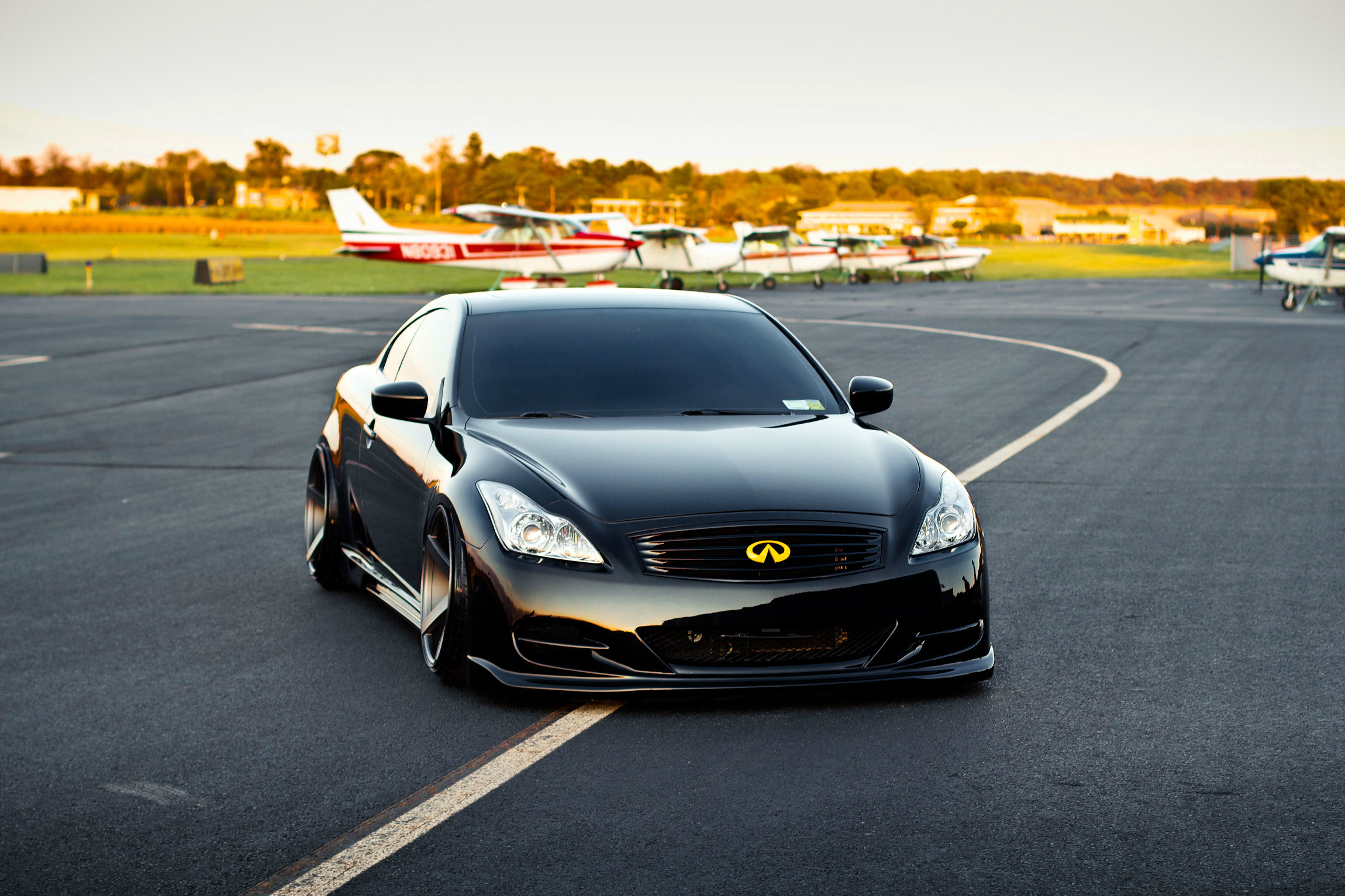 Airdrome, Infiniti G37 Wallpaper, 2300x1540 HD Desktop