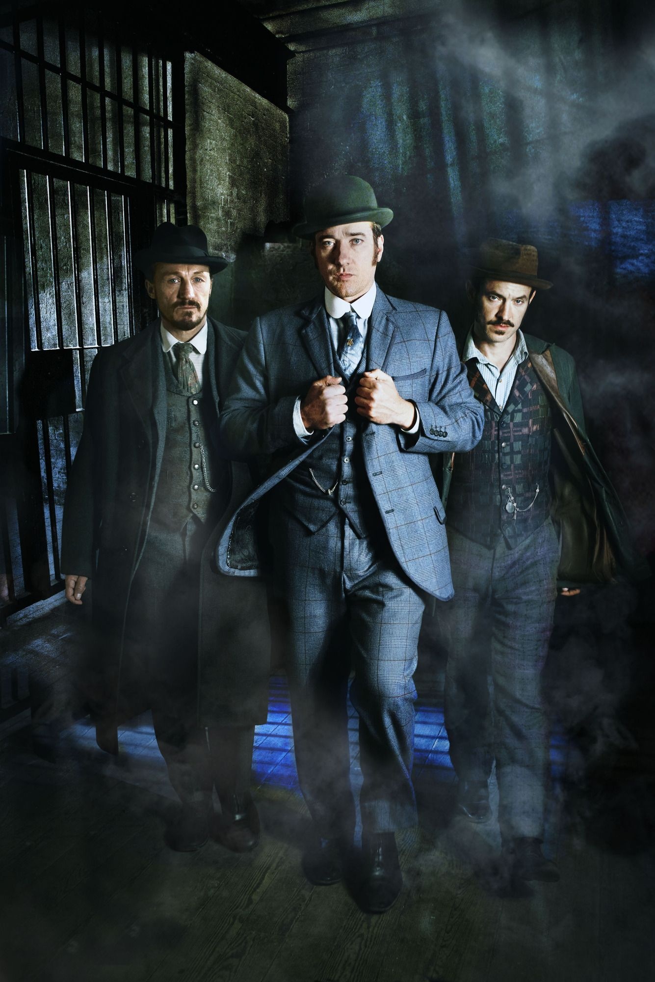 Matthew Macfadyen films, Ripper Street trio, Old shows, 1340x2000 HD Phone