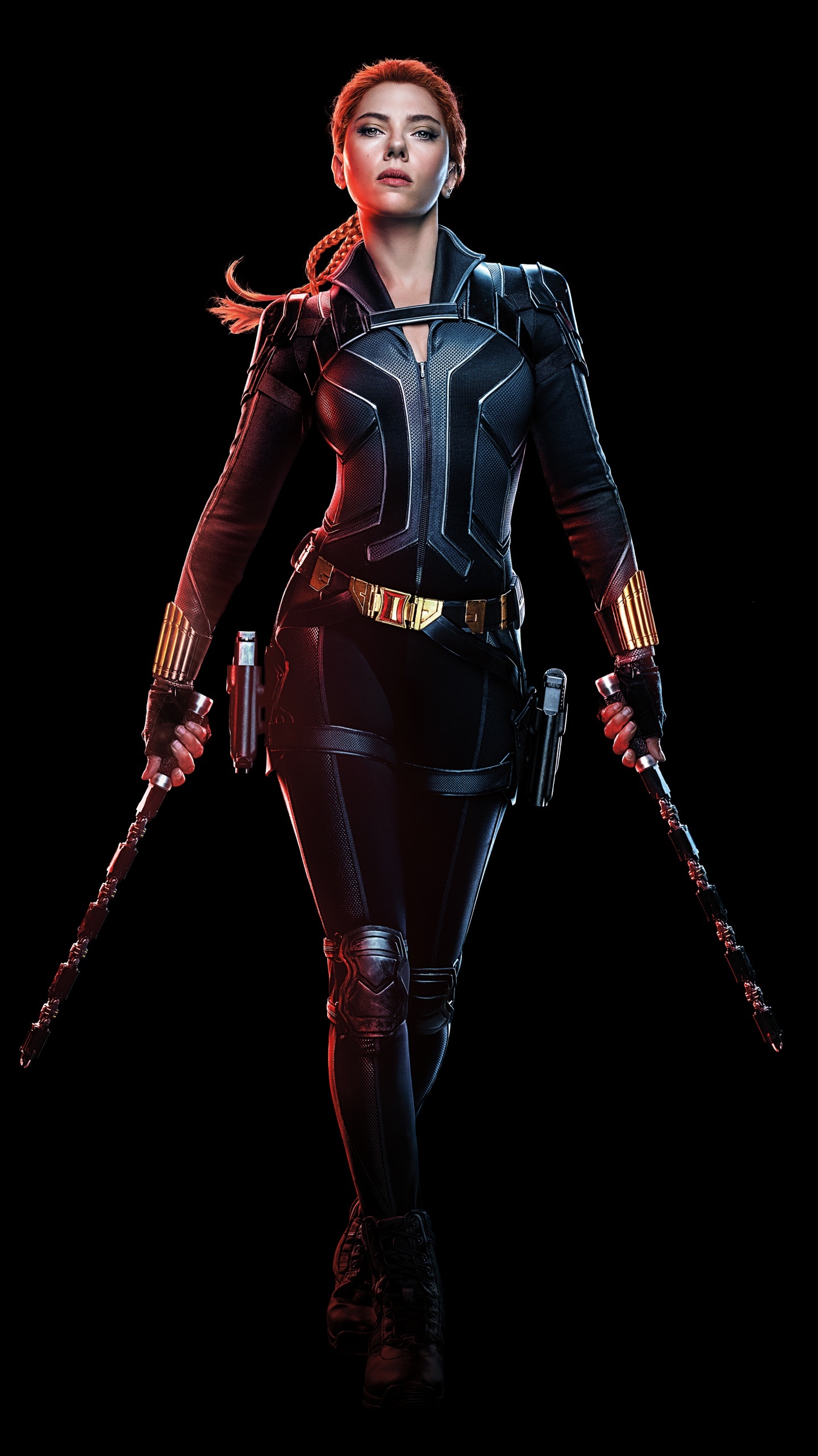 Scarlett Johansson, Celebs, Black Widow, 1440x2560 HD Phone