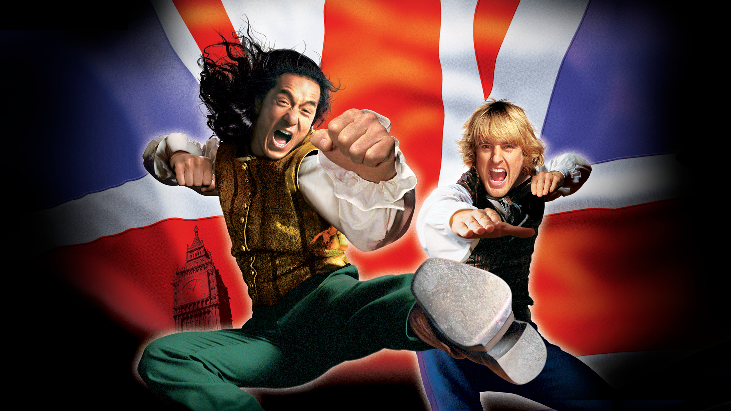 Shanghai Noon, Martial arts Western, Jackie Chan, Owen Wilson, 2560x1440 HD Desktop