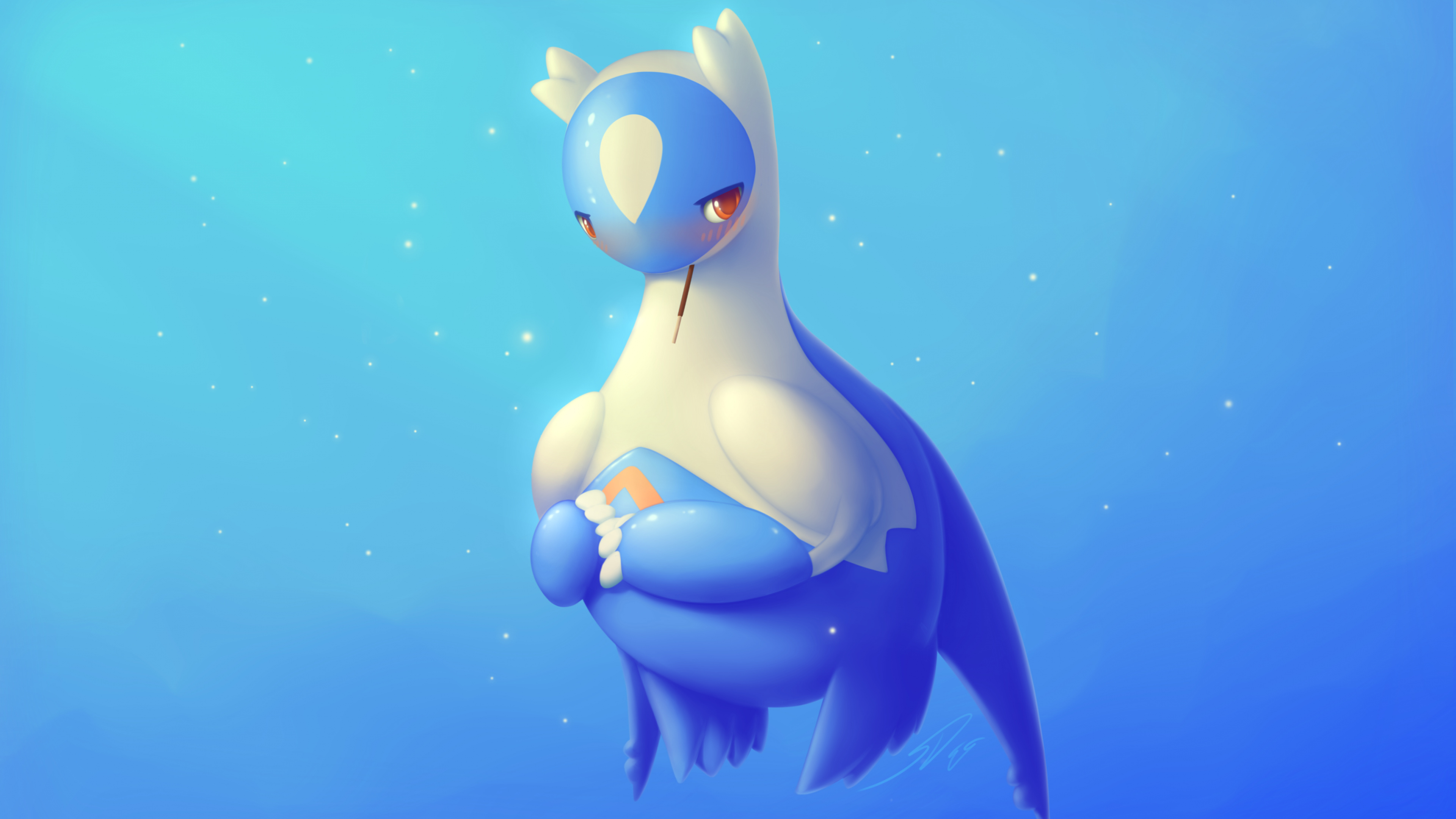 Pokemon Latios, Cute artwork, UHD TV, Wallpaper, 3840x2160 4K Desktop