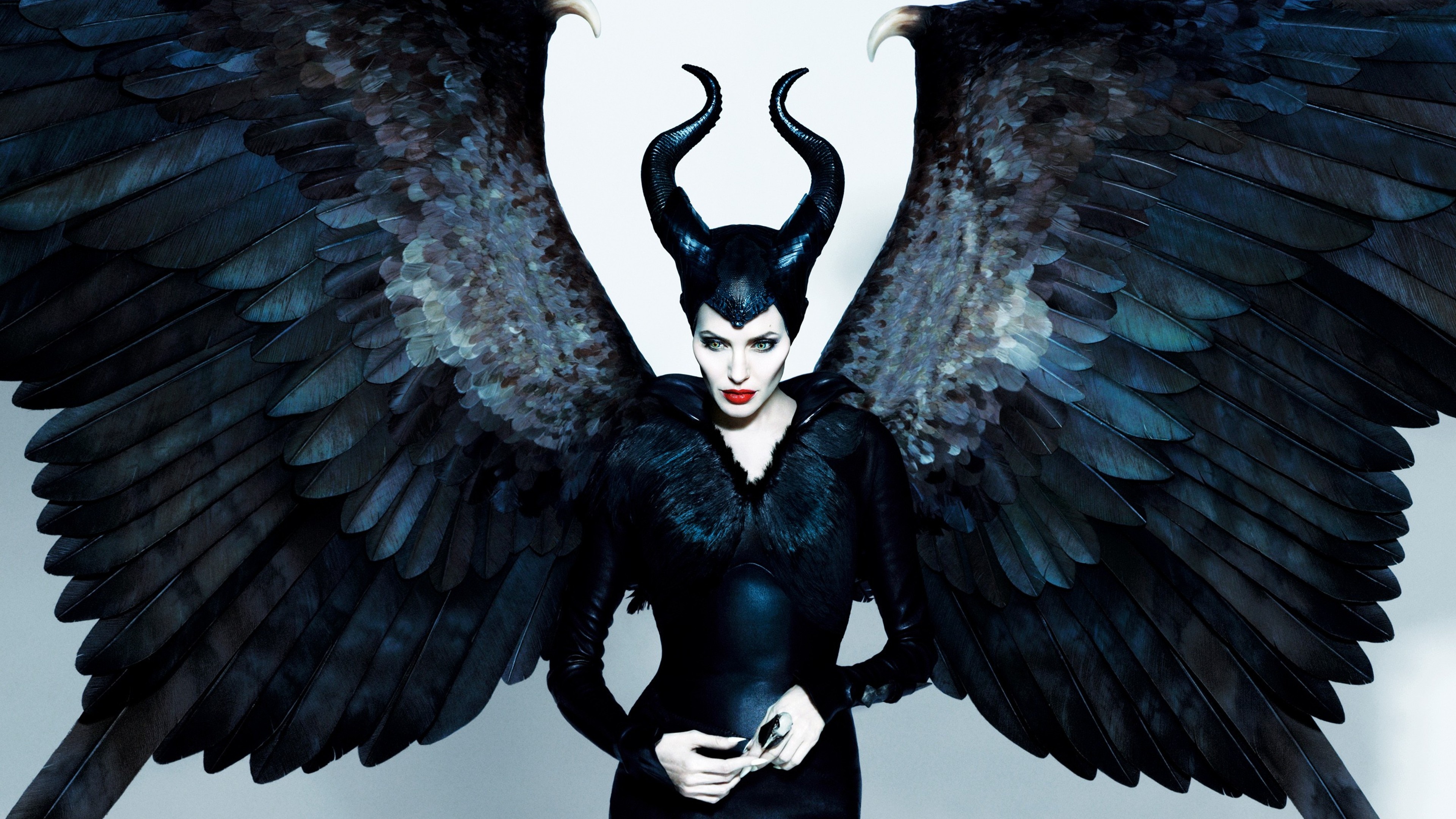 Angelina Jolie in Maleficent movie, HD movies, Striking visuals, Must-watch film, 3840x2160 4K Desktop