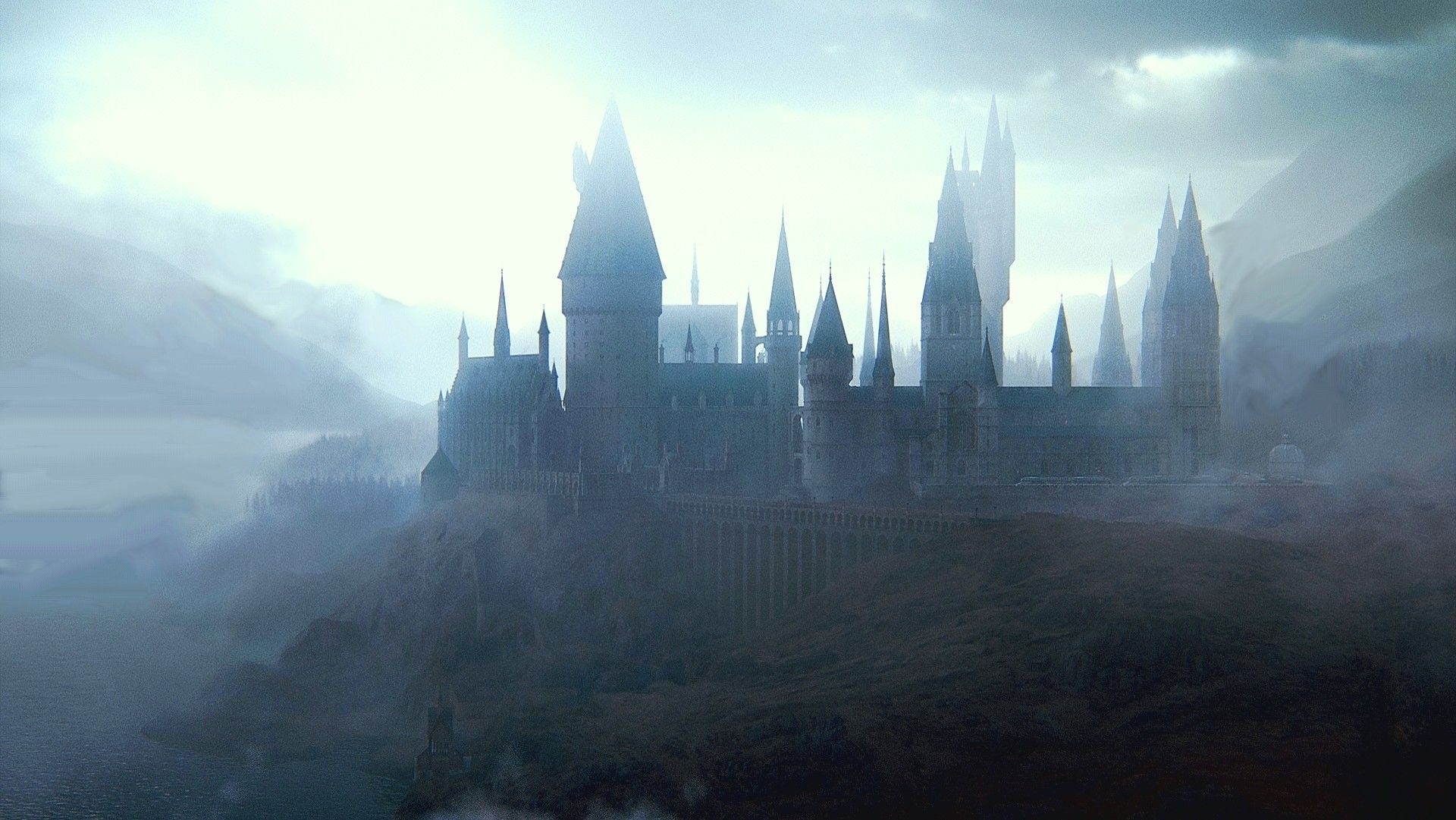 Hogwarts, Assortment of wallpapers, Enchanting castle, Magical imagery, 1920x1090 HD Desktop