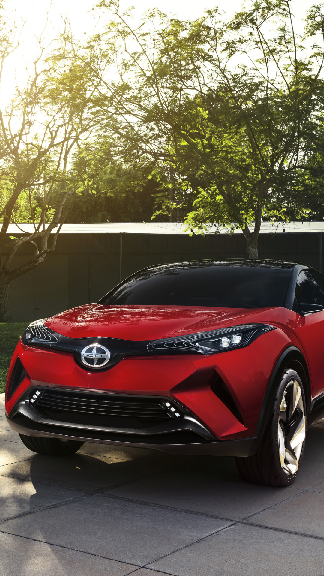 Toyota C-HR, Toyota crossover, 1080x1920 Full HD Phone