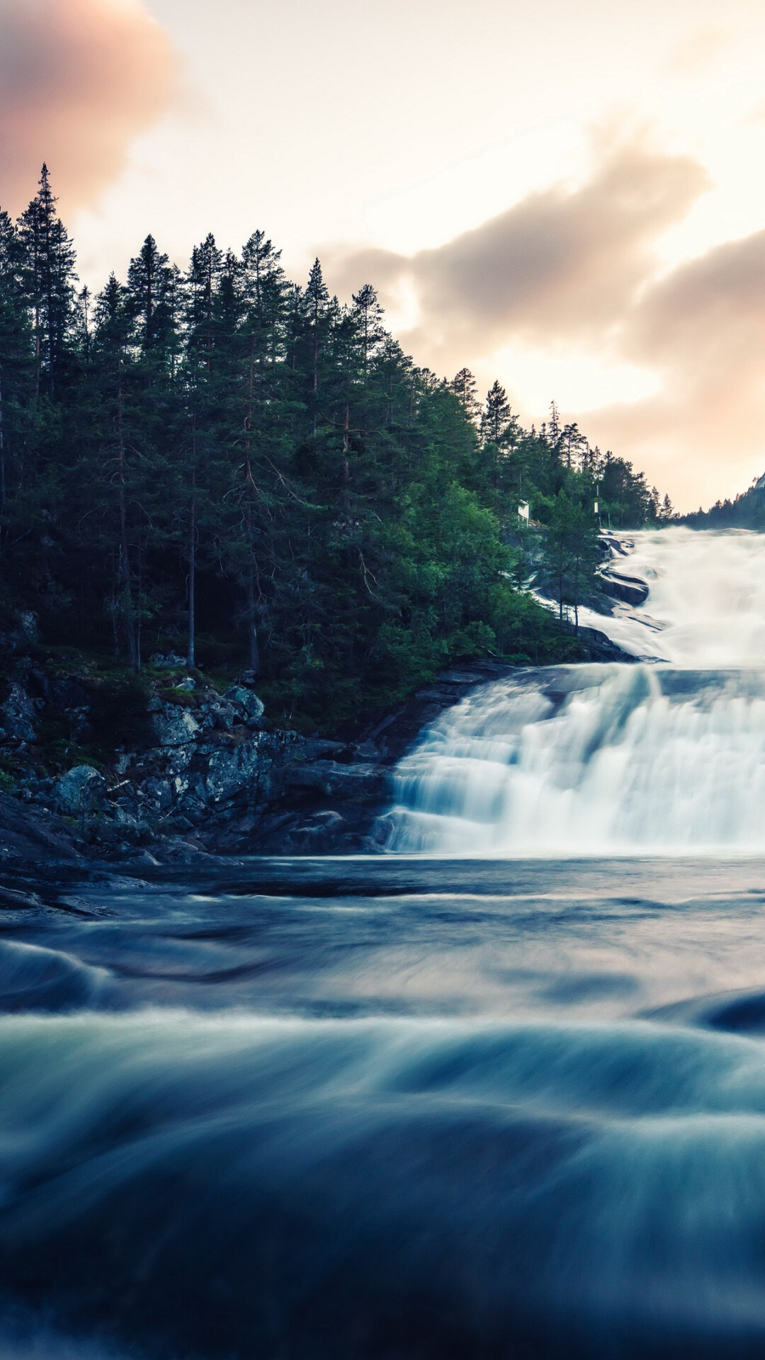 Natural wonders, River scenery, Peaceful streams, Tranquil landscapes, 1080x1920 Full HD Phone