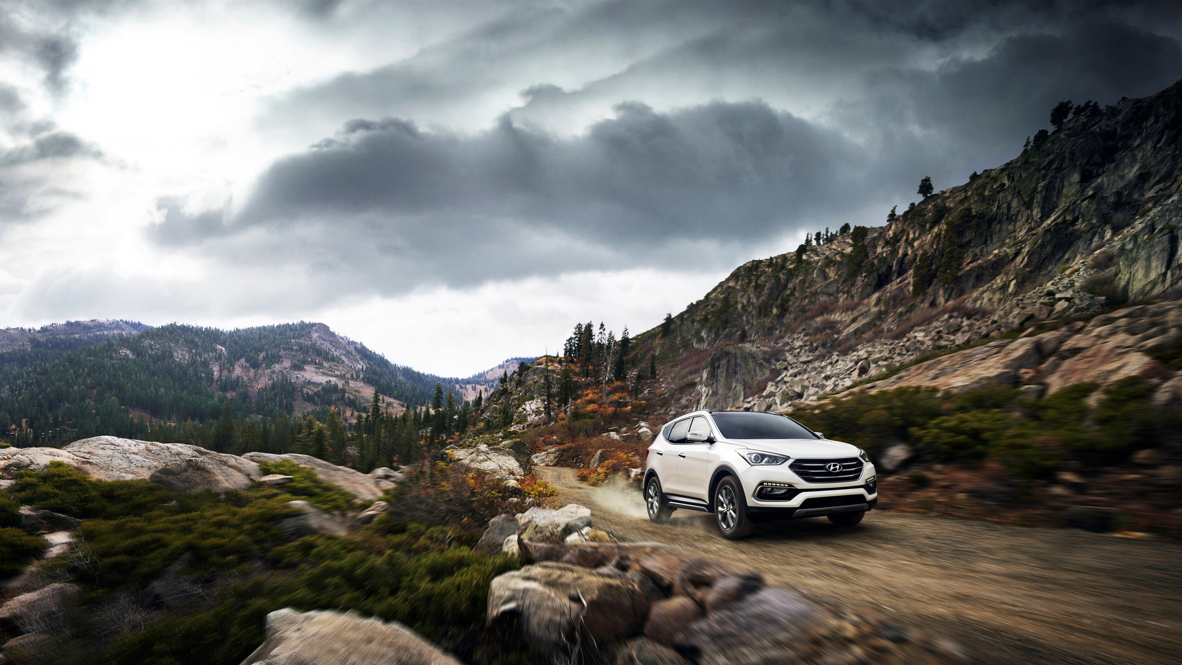 Sport Edition, Hyundai Santa Fe Wallpaper, 3840x2160 4K Desktop