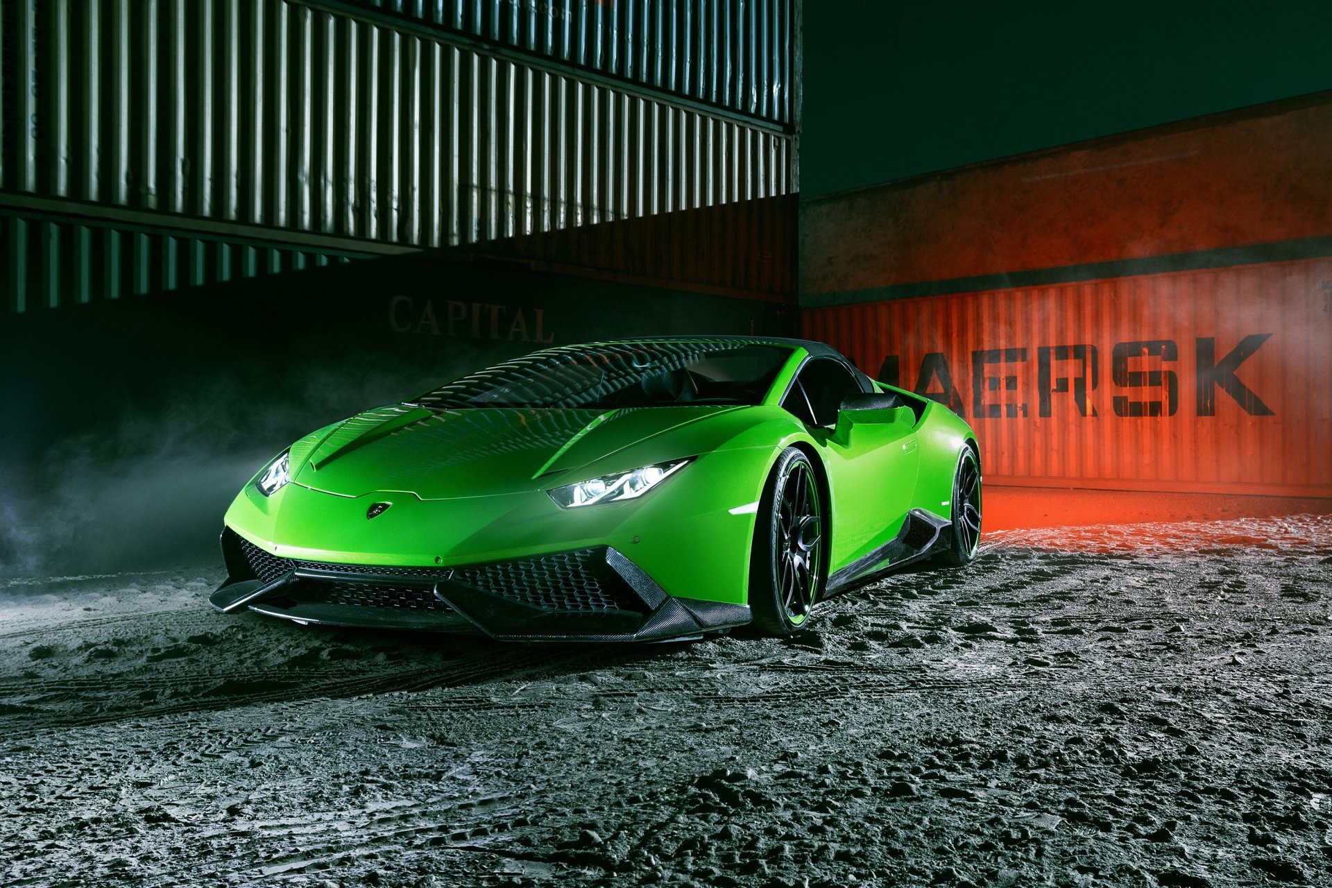 Huracan Spyder showcase, Stunning HD wallpapers, Captivating background images, Open-air driving, 1920x1280 HD Desktop